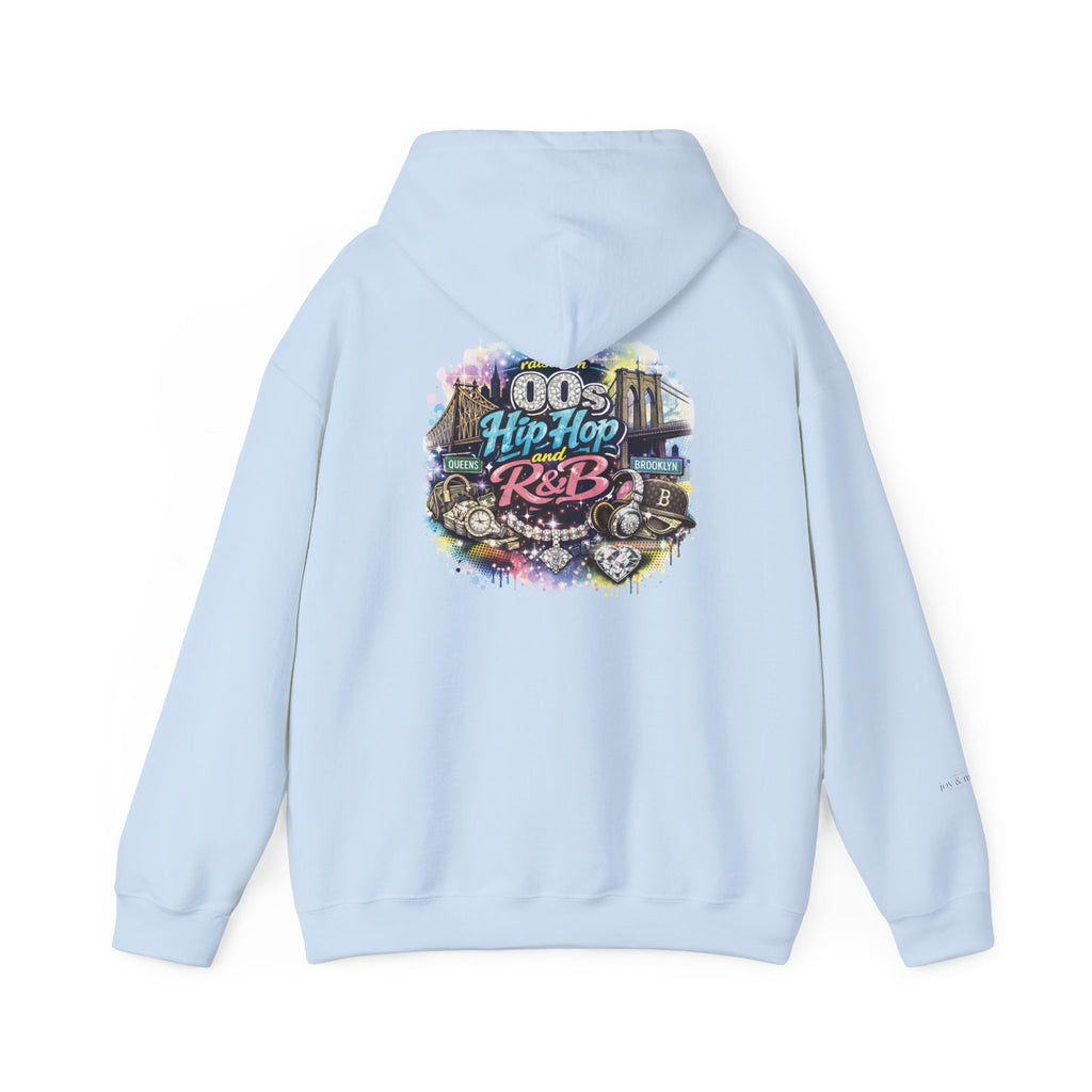 Raised on 00s Hip Hop & R&B – Front & Back Graphic