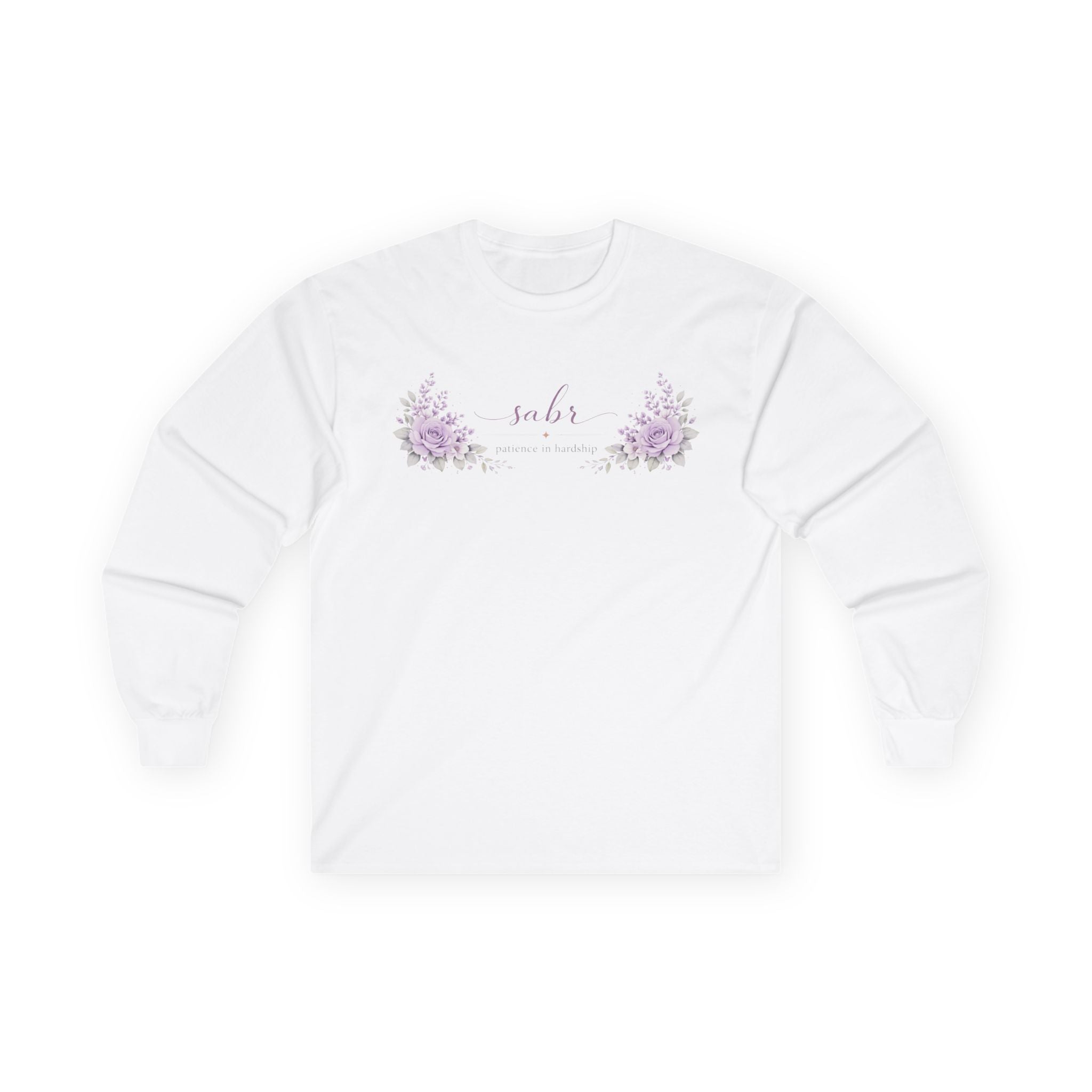 Sabr "Patience in Hardship" - Cotton Long Sleeve Tee