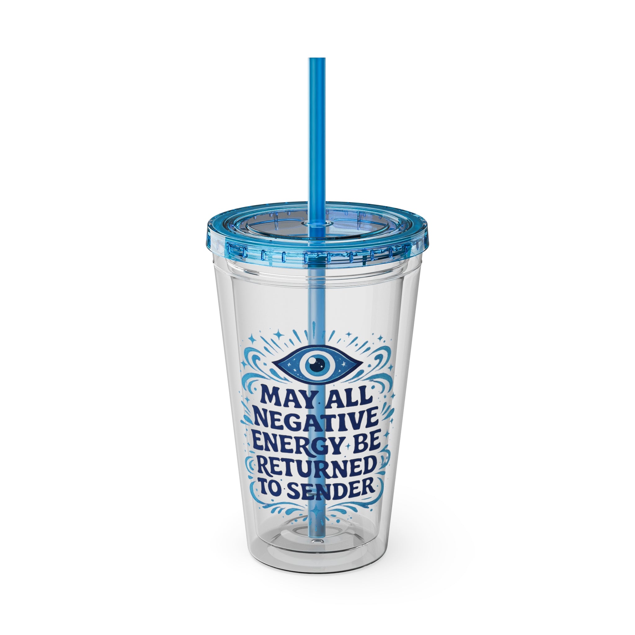 Return to Sender - Tumbler with Straw, 16oz