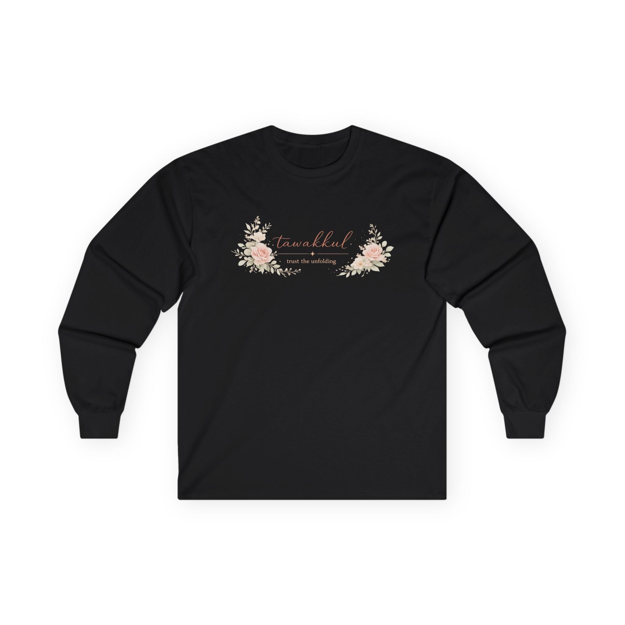 Tawakkul "Trust the Unfolding" - Cotton Long Sleeve Tee