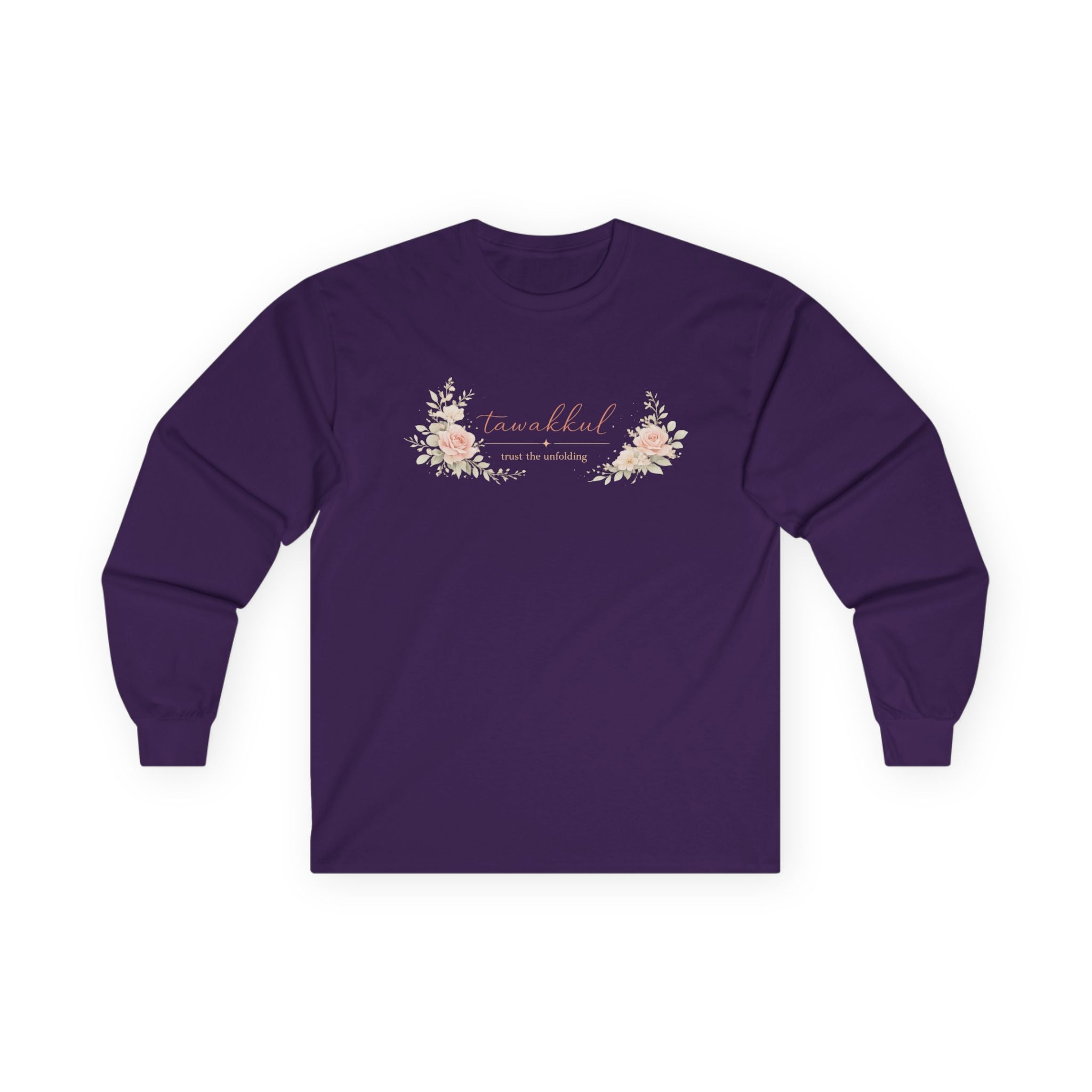 Tawakkul "Trust the Unfolding" - Cotton Long Sleeve Tee