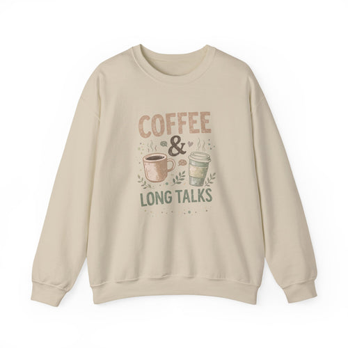 Coffee & Long Talks - Crewneck Sweatshirt