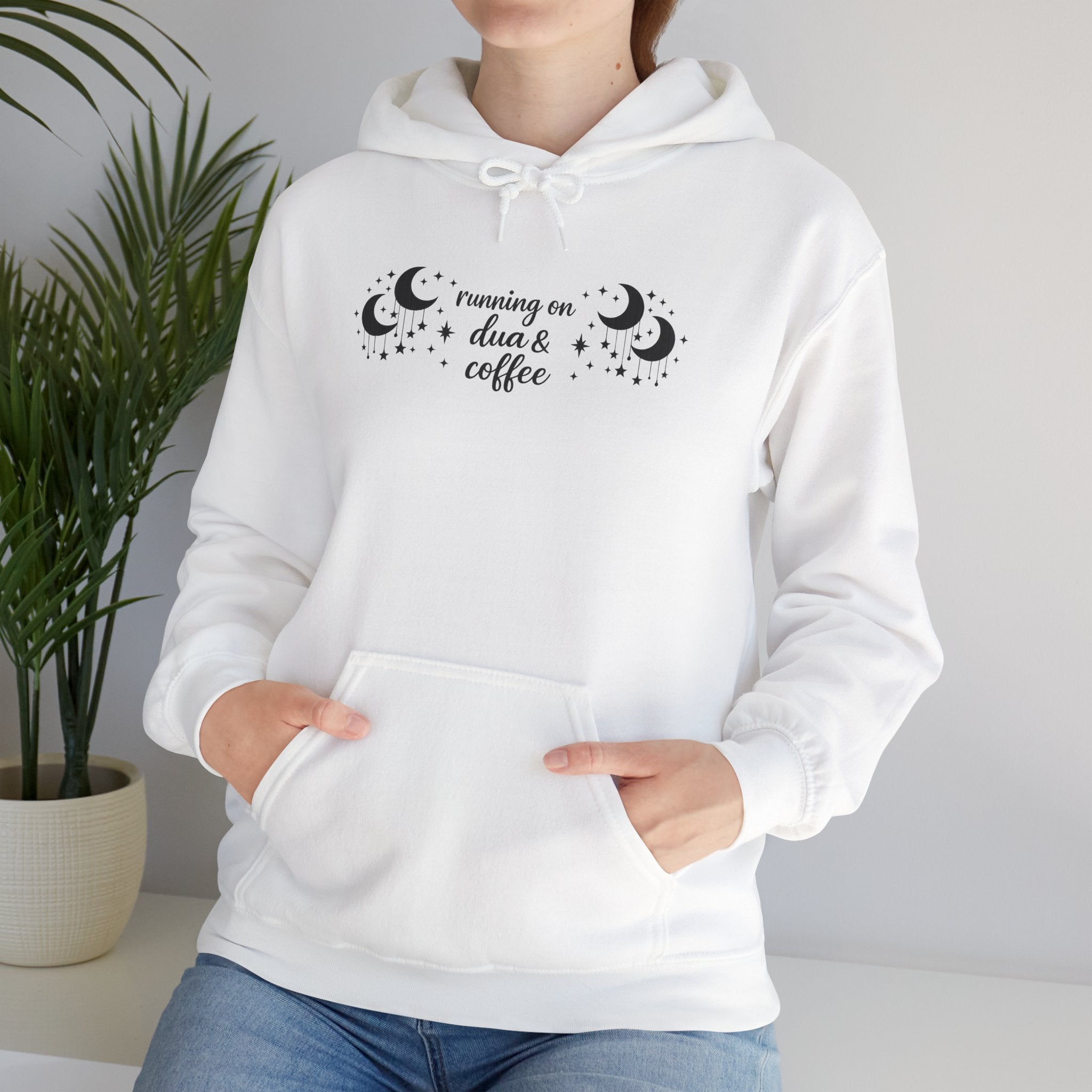 Running on Dua & Coffee - Hooded Sweatshirt