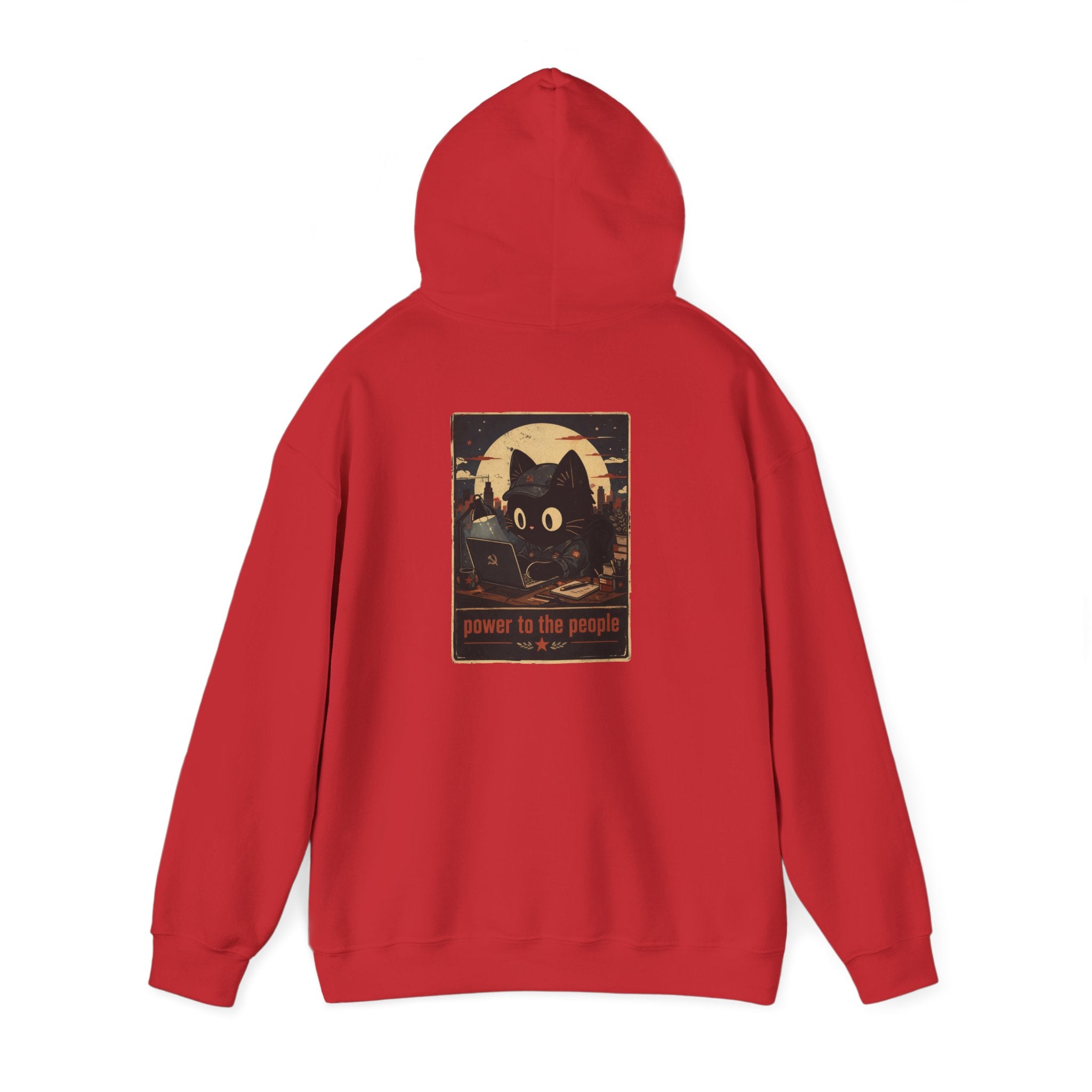Power to the People – Front & Back Graphic Hoodie