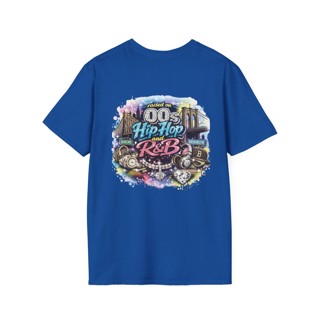 Raised on 00s Hip Hop & R&B – Front & Back Graphic