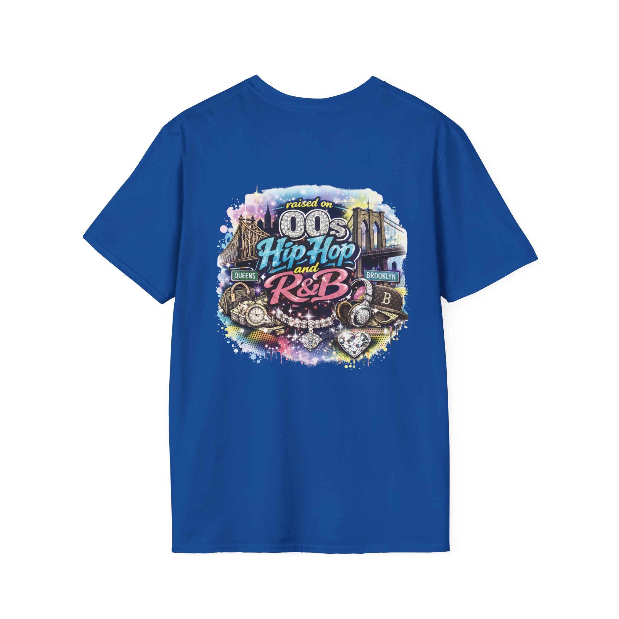 Raised on 00s Hip Hop & R&B – Front & Back Graphic