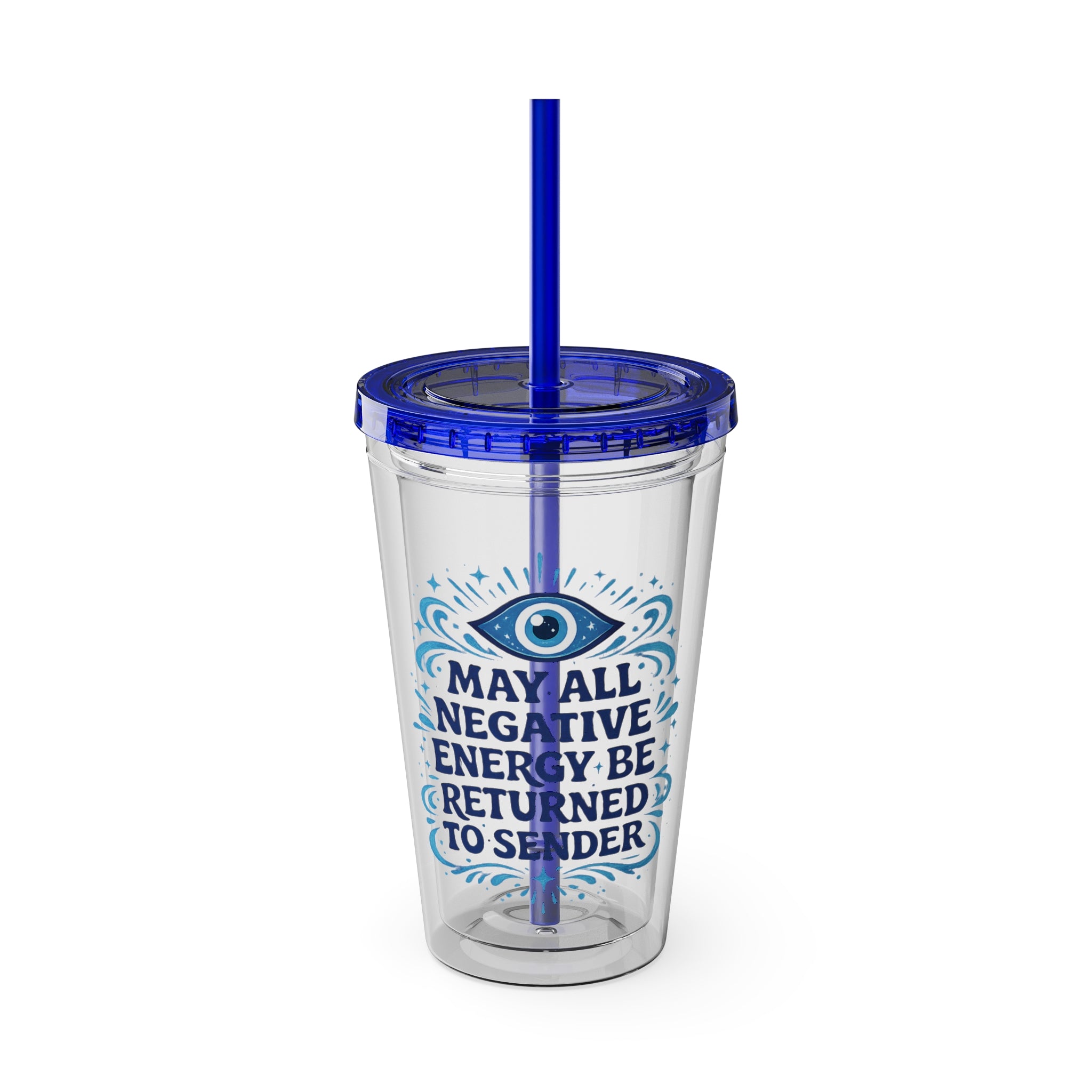 Return to Sender - Tumbler with Straw, 16oz