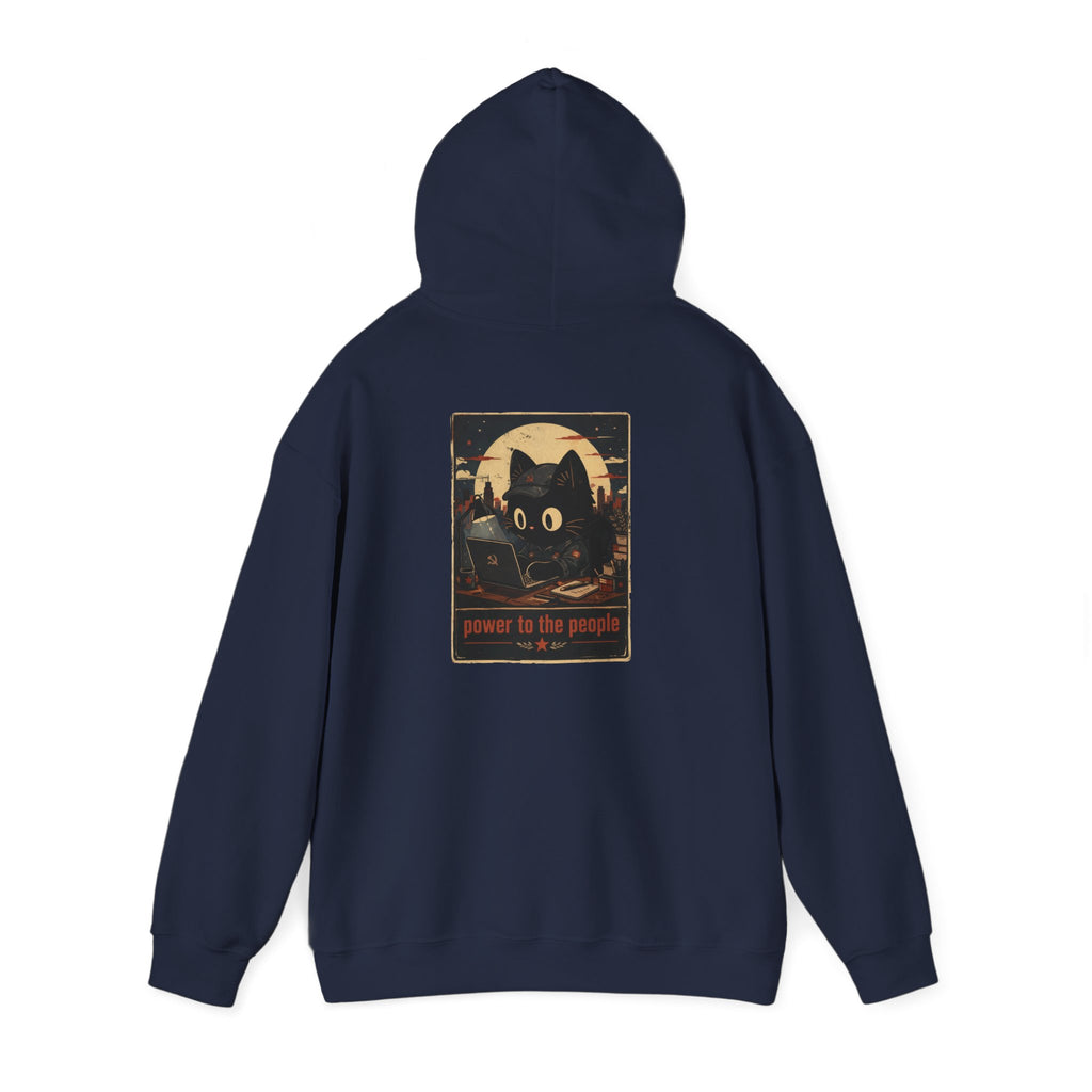 Power to the People – Front & Back Graphic Hoodie