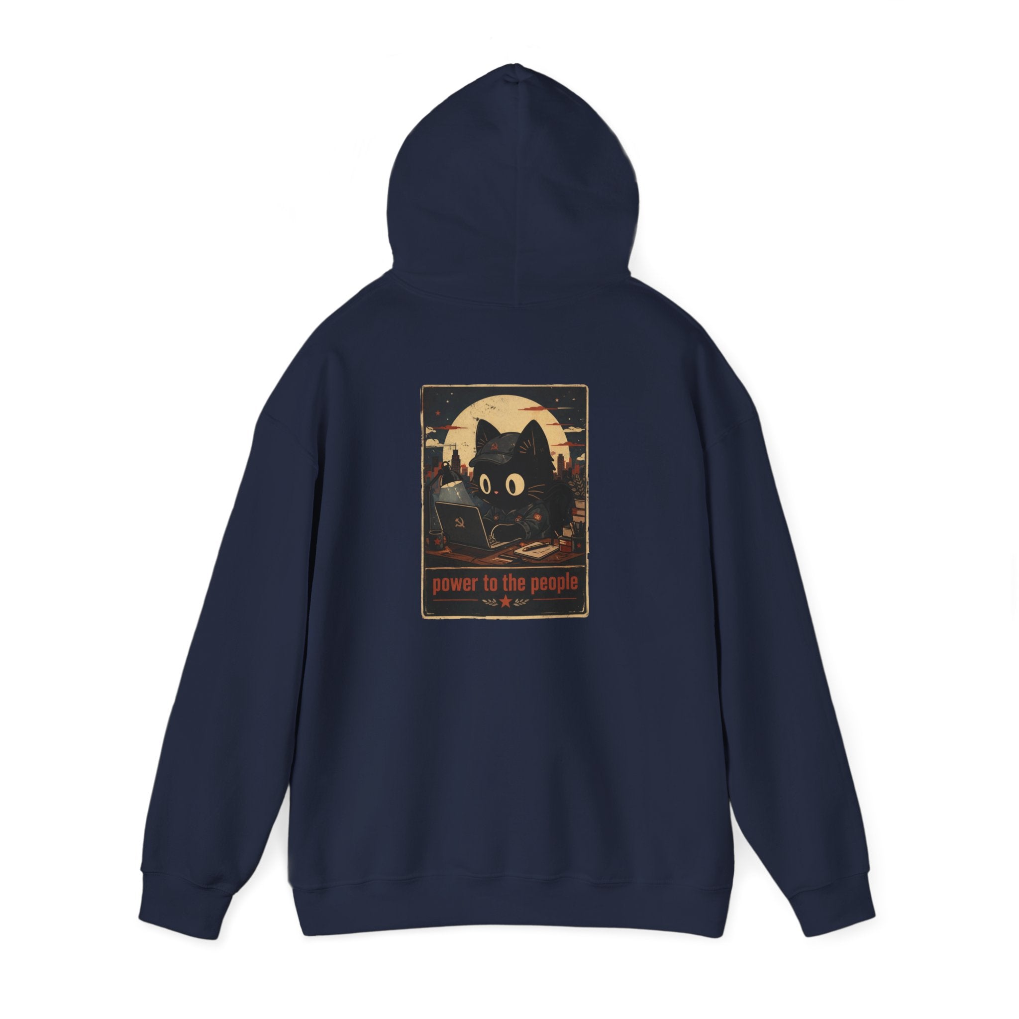 Power to the People – Front & Back Graphic Hoodie