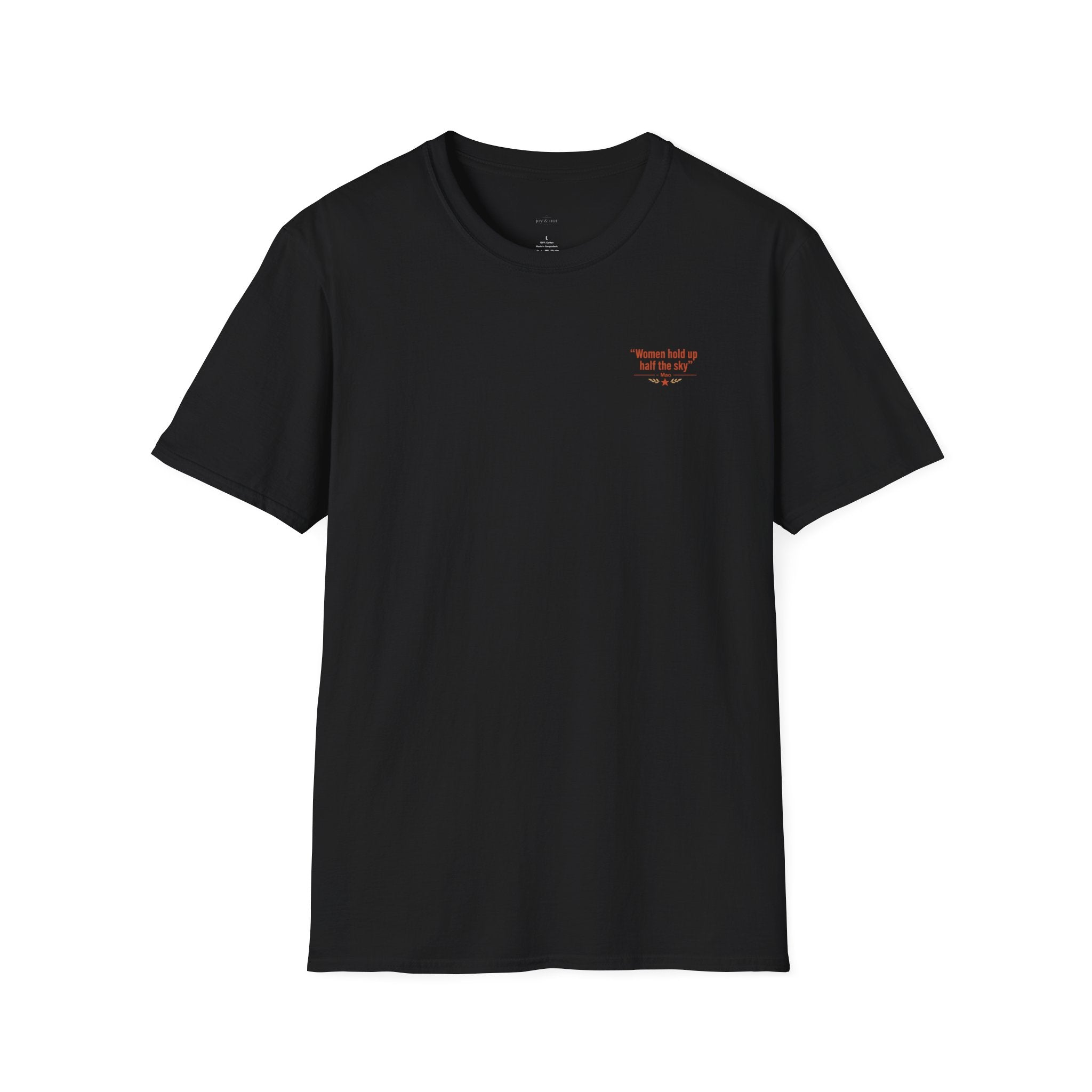 Women Hold Up Half the Sky – Front & Back Graphic Tee