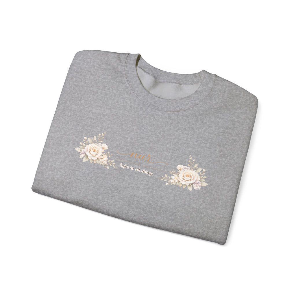 Nur "Light in Everything" - Crewneck Sweatshirt
