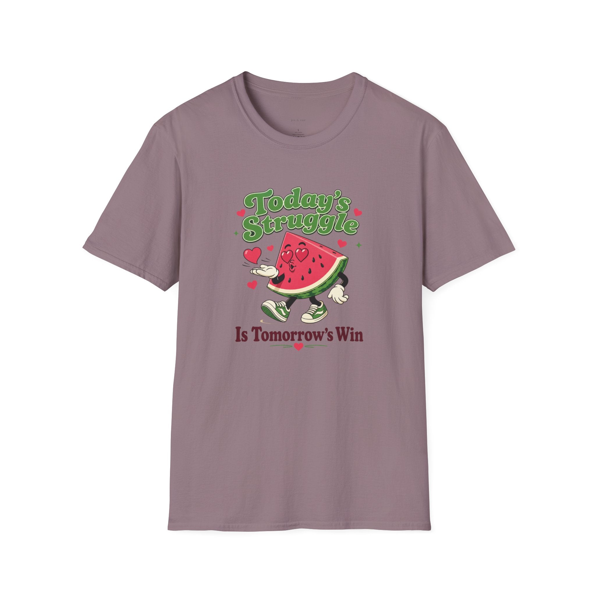 Today's Struggle Is Tomorrow's Win - Watermelon Graphic Tee