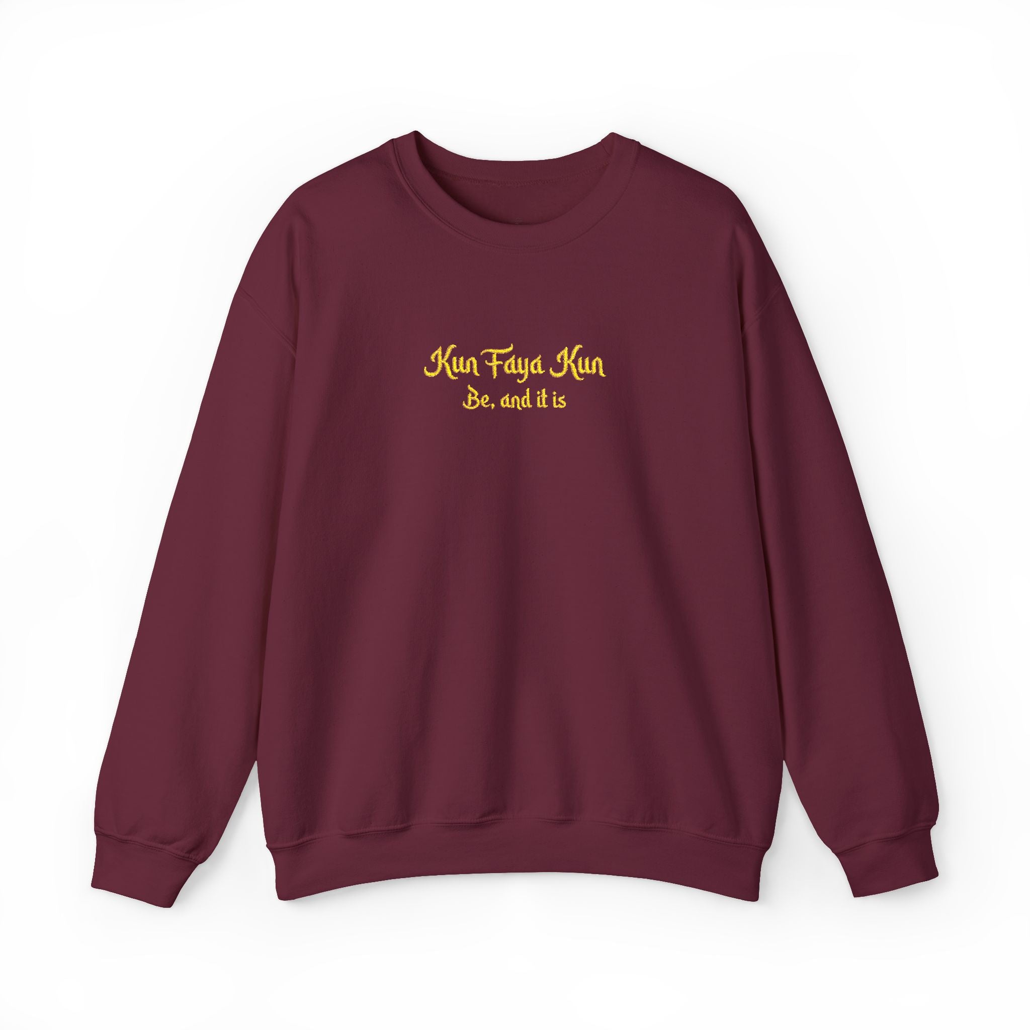 Kun Faya Kun - Embroidered Crewneck