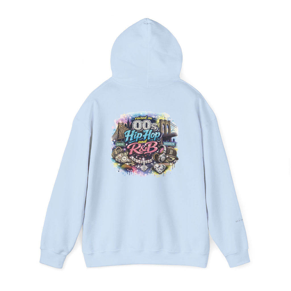 Raised on 00s Hip Hop & R&B – Front & Back Graphic