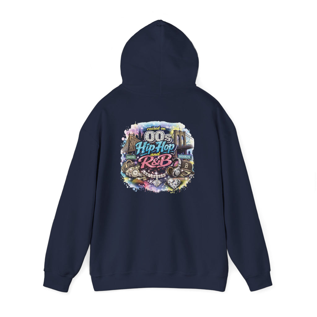 Raised on 00s Hip Hop & R&B – Front & Back Graphic
