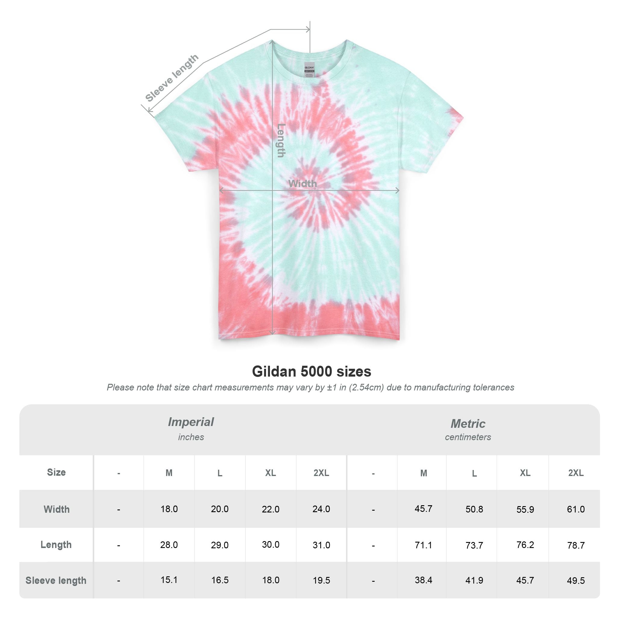 Iced Coffee & Sunshine Tie Dye Cotton Tee