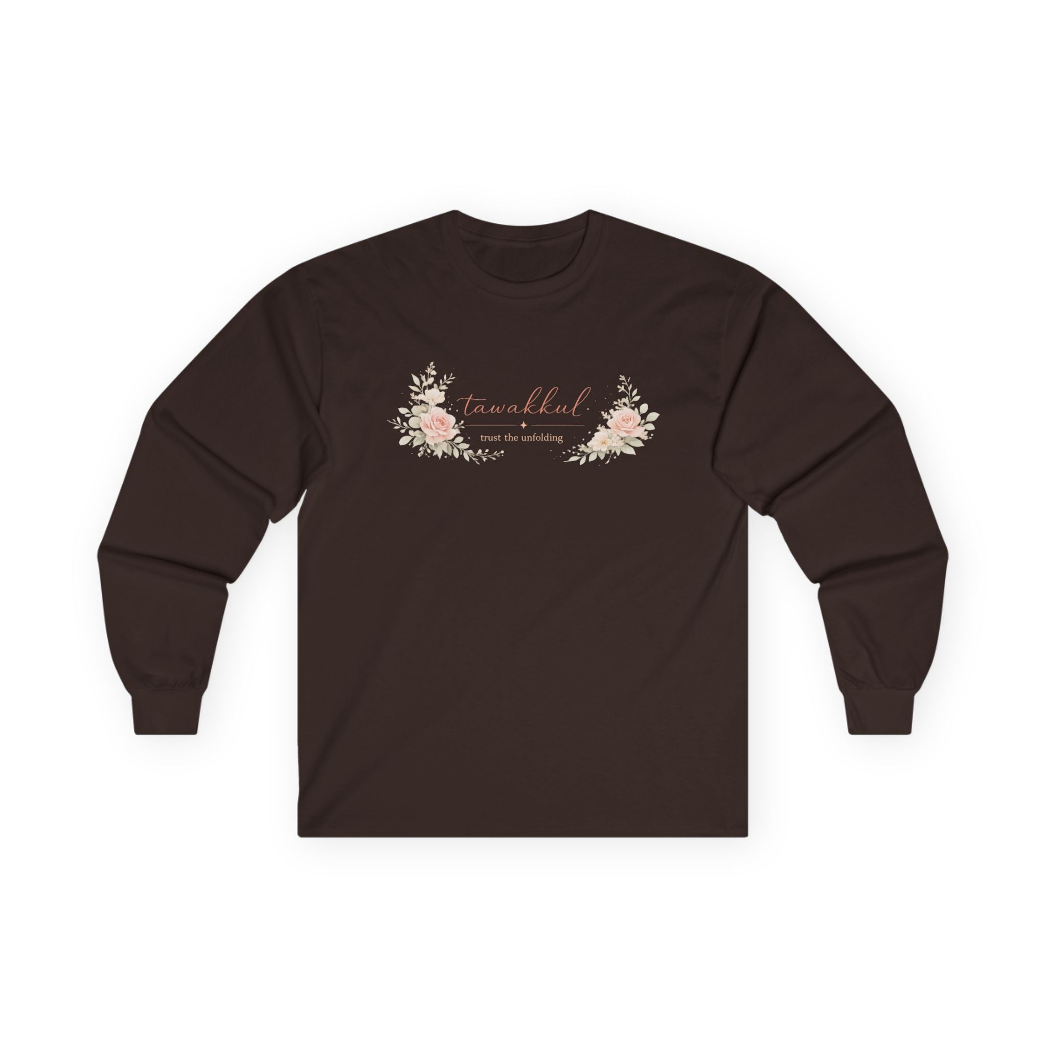 Tawakkul "Trust the Unfolding" - Cotton Long Sleeve Tee