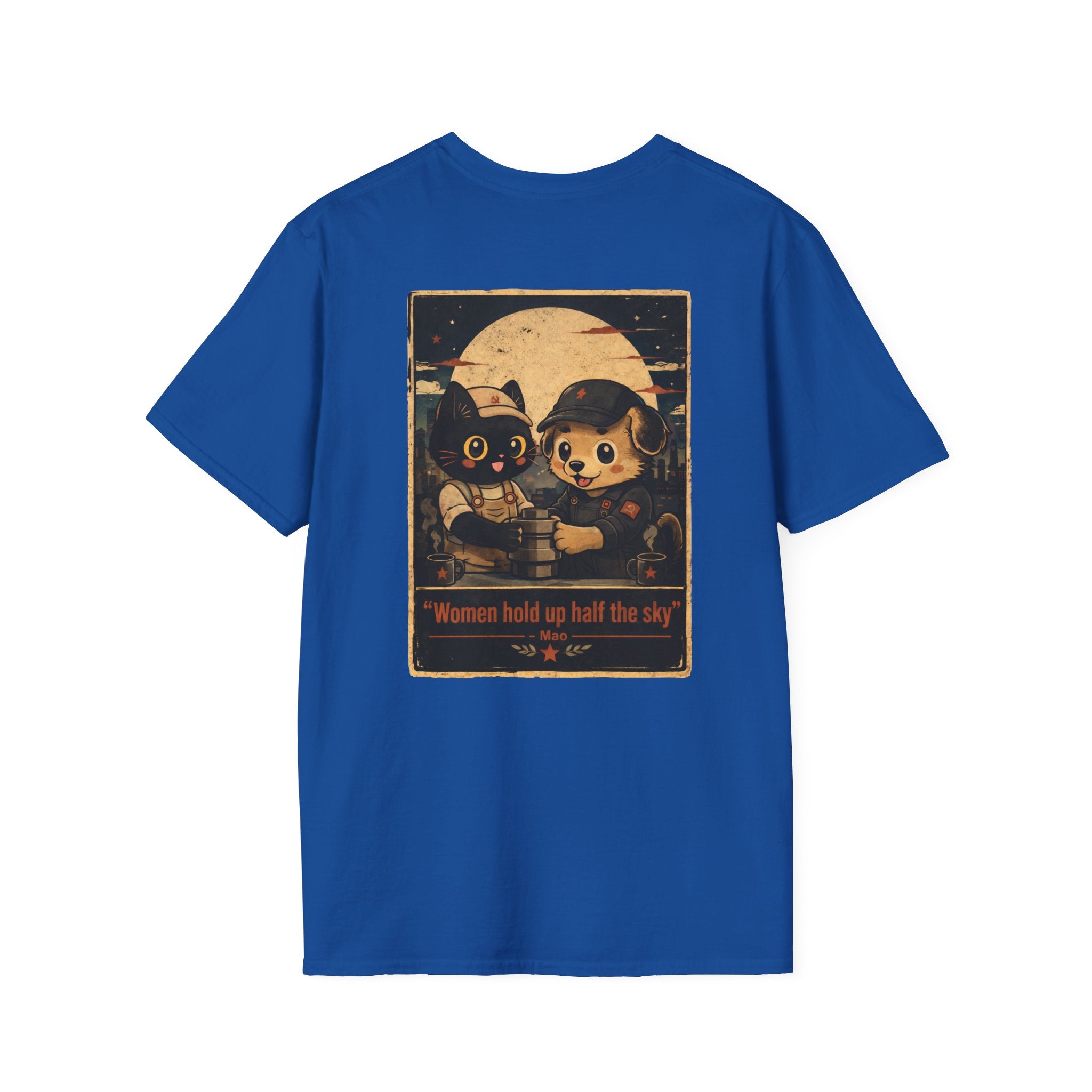 Women Hold Up Half the Sky – Front & Back Graphic Tee