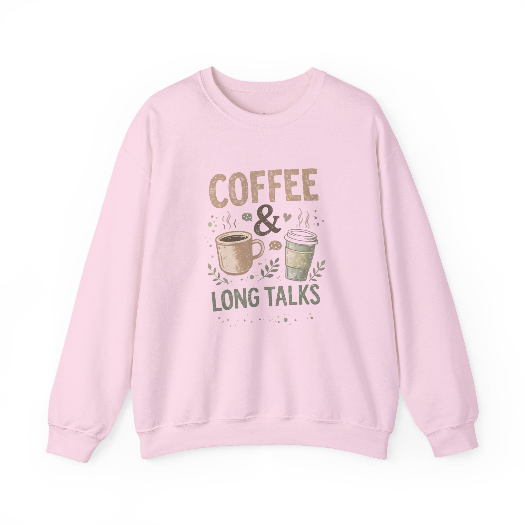 Coffee & Long Talks - Crewneck Sweatshirt