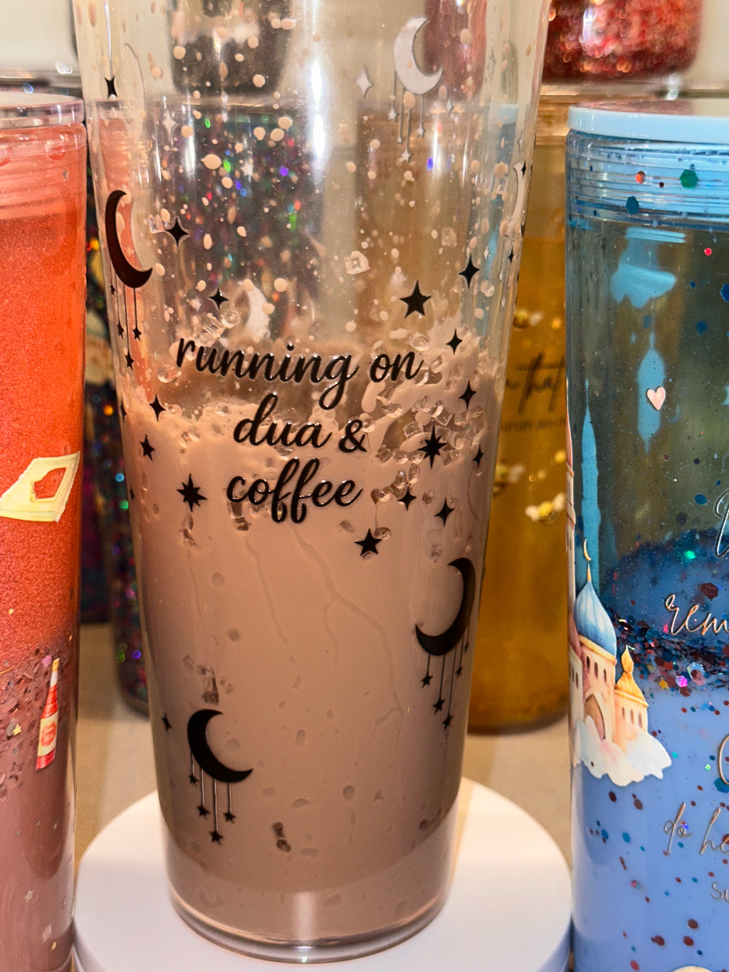 Running on dua & coffee - Dual Lava Cup 24oz