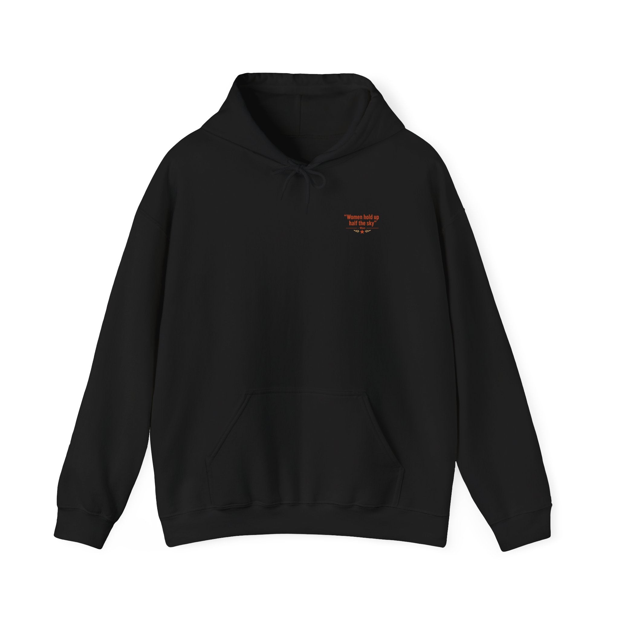 Women Hold Up Half the Sky – Front & Back Graphic Hoodie