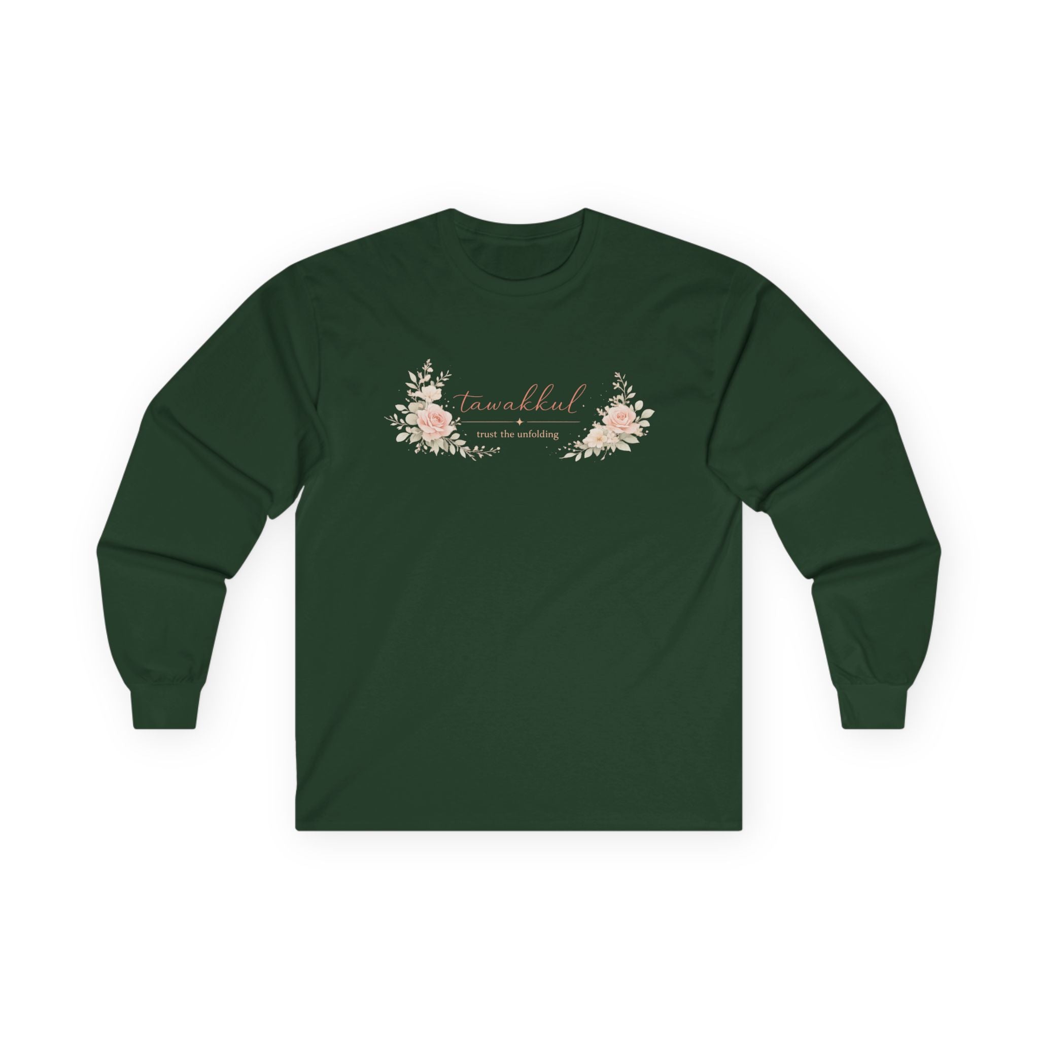Tawakkul "Trust the Unfolding" - Cotton Long Sleeve Tee