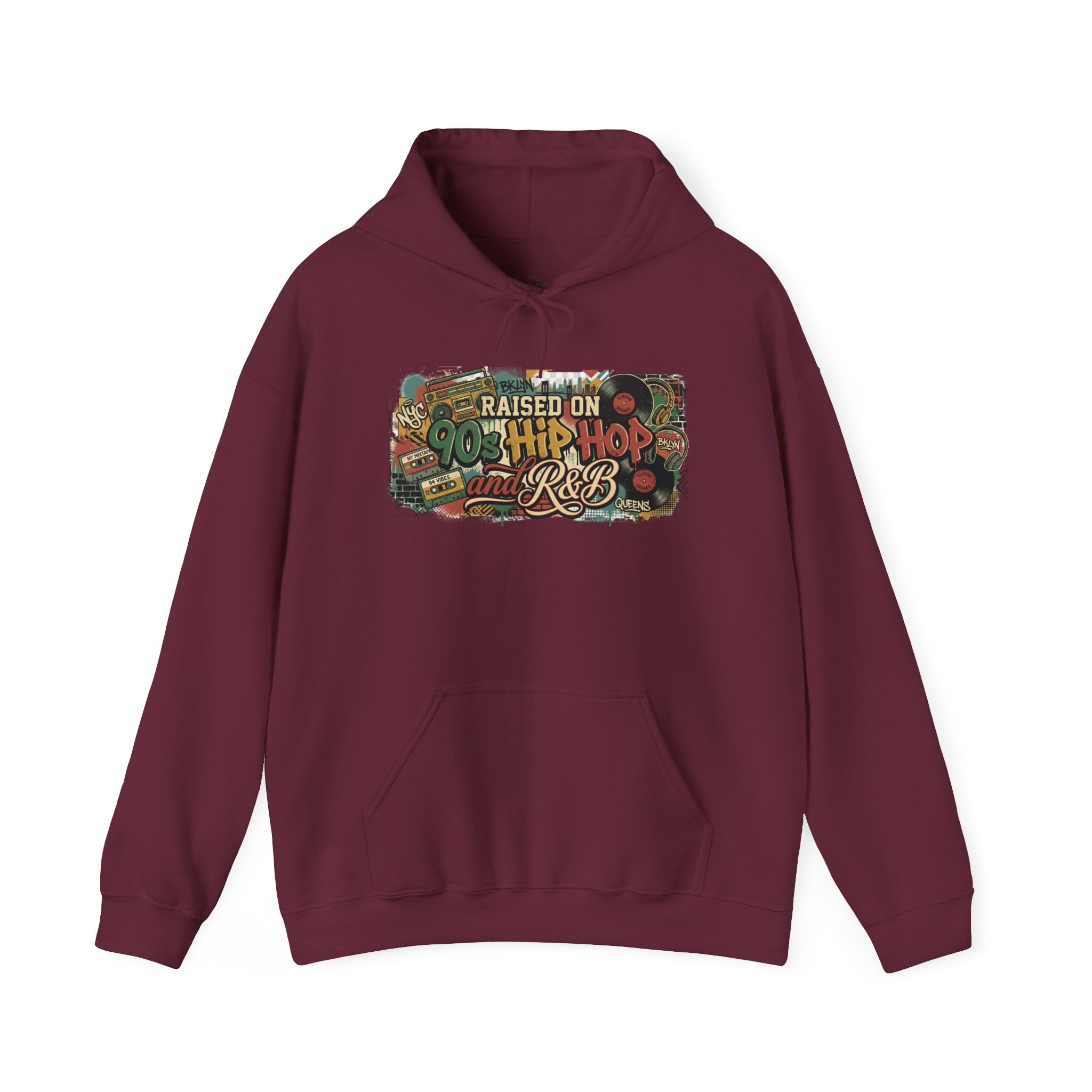 Raised on 90s Hip Hop & R&B Hoodie
