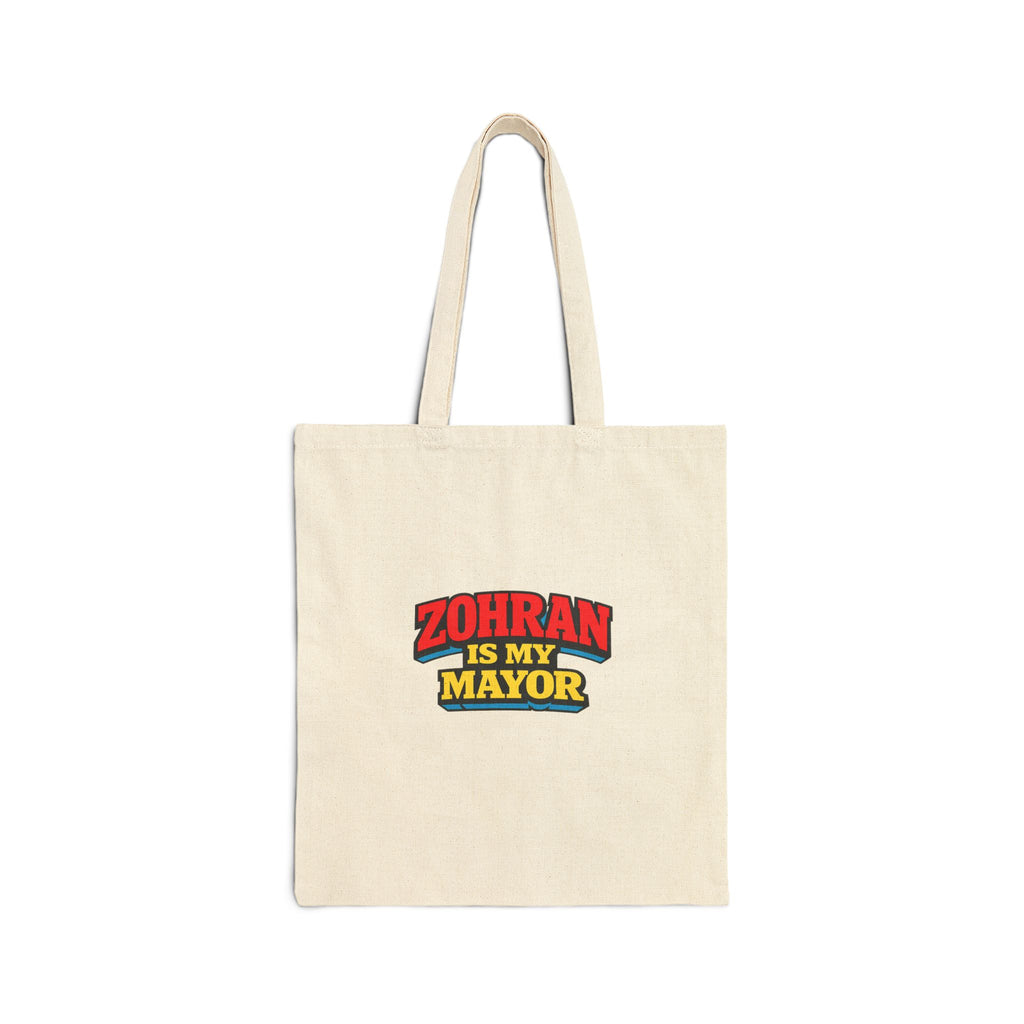 Zohran is My Mayor - Cotton Canvas Tote Bag