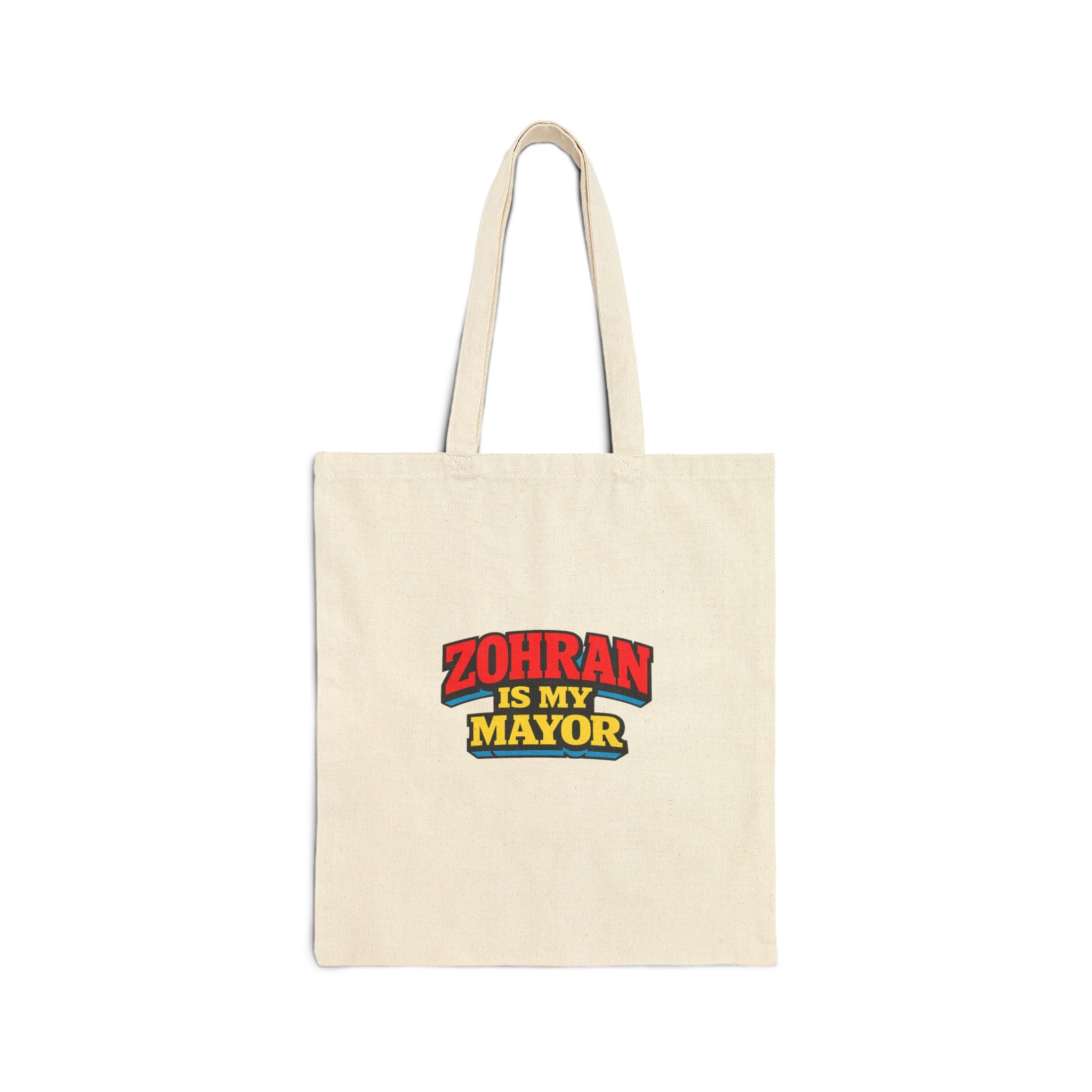 Zohran is My Mayor - Cotton Canvas Tote Bag