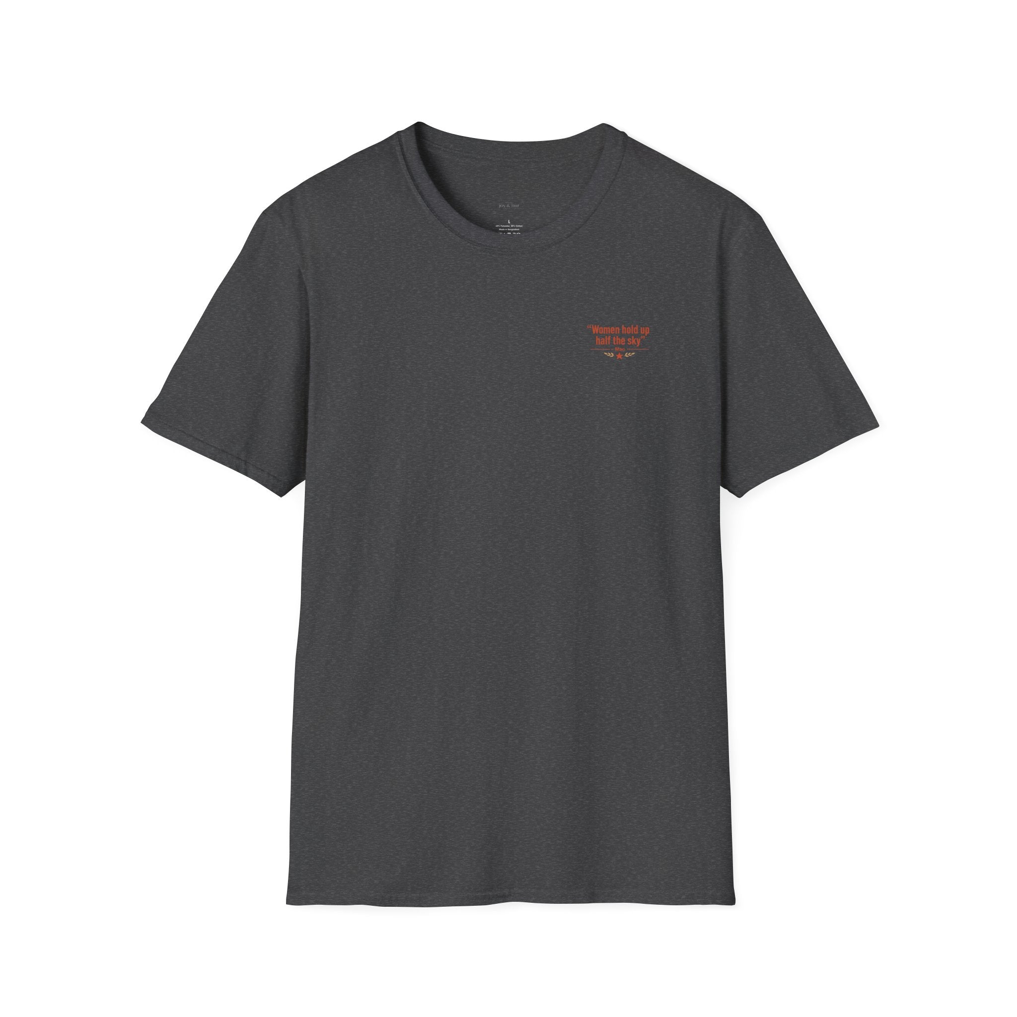 Women Hold Up Half the Sky – Front & Back Graphic Tee