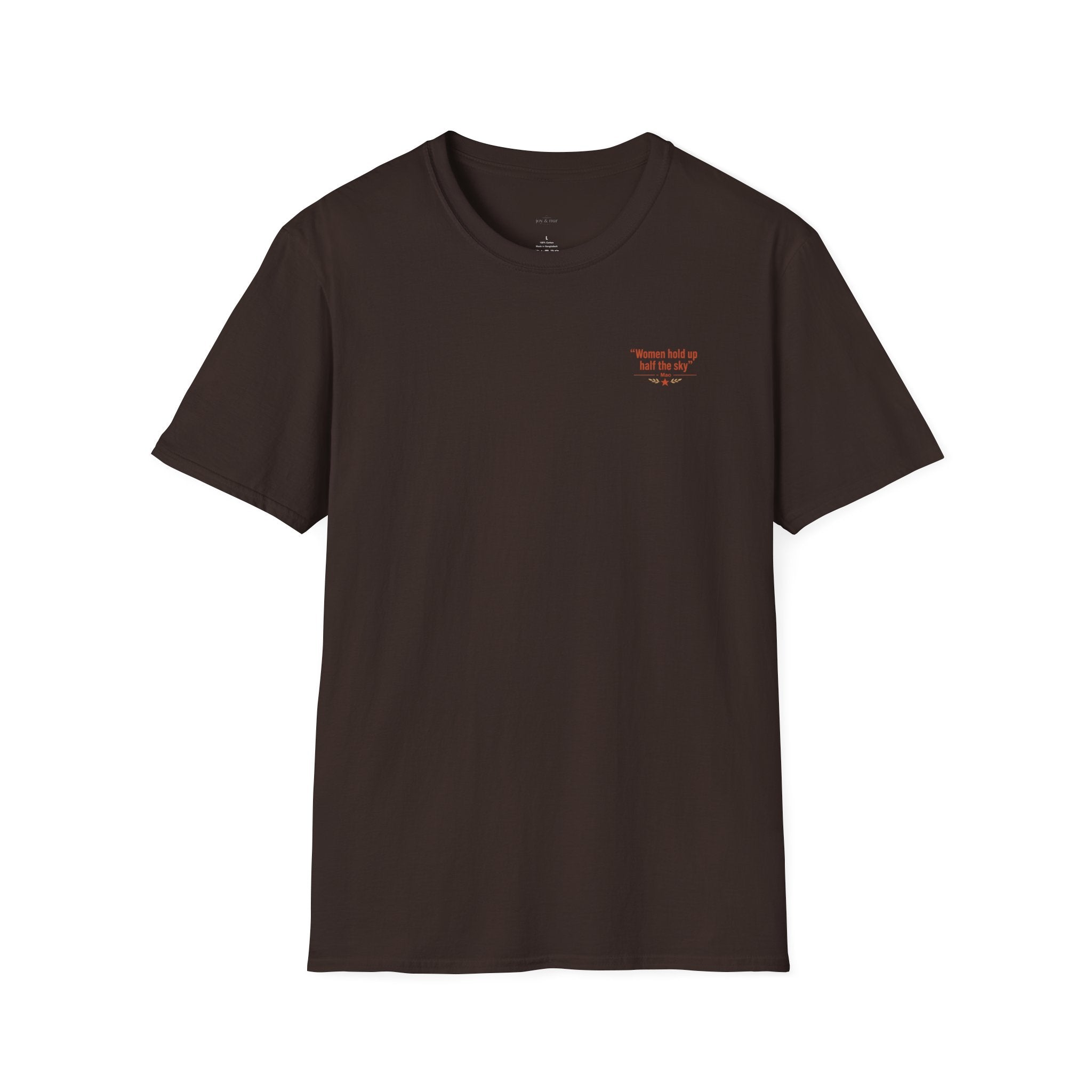 Women Hold Up Half the Sky – Front & Back Graphic Tee