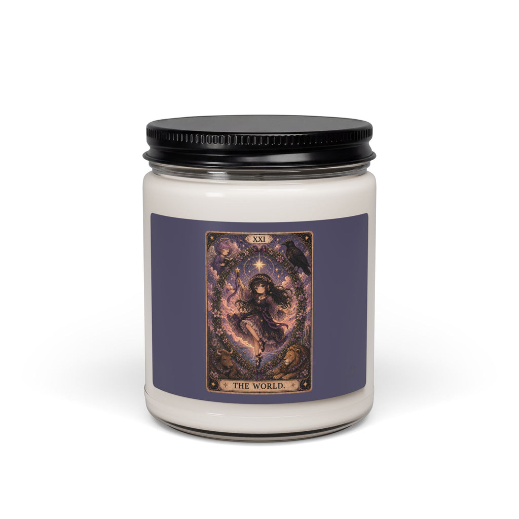 The World Tarot - Scented Soy Candle, 9oz