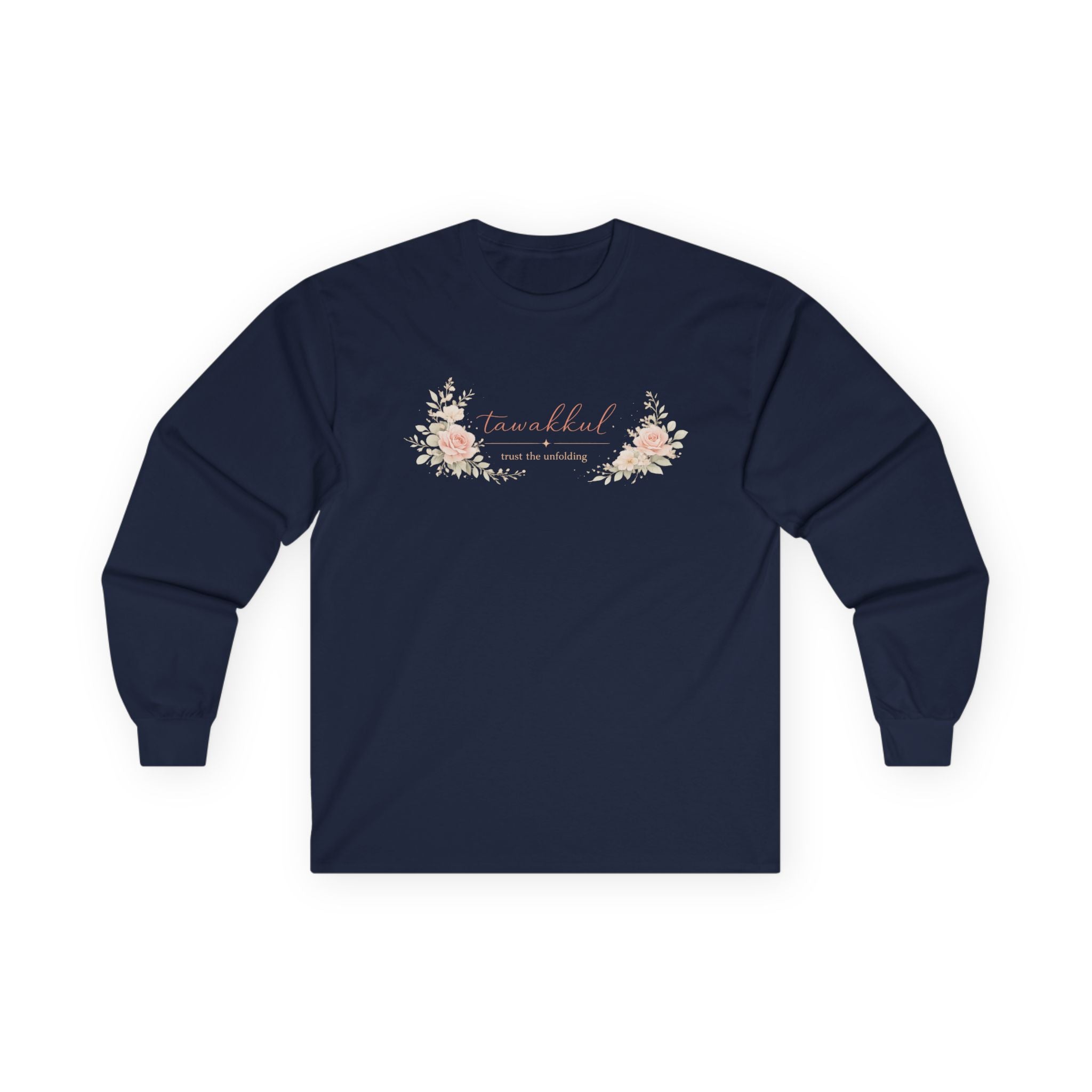 Tawakkul "Trust the Unfolding" - Cotton Long Sleeve Tee