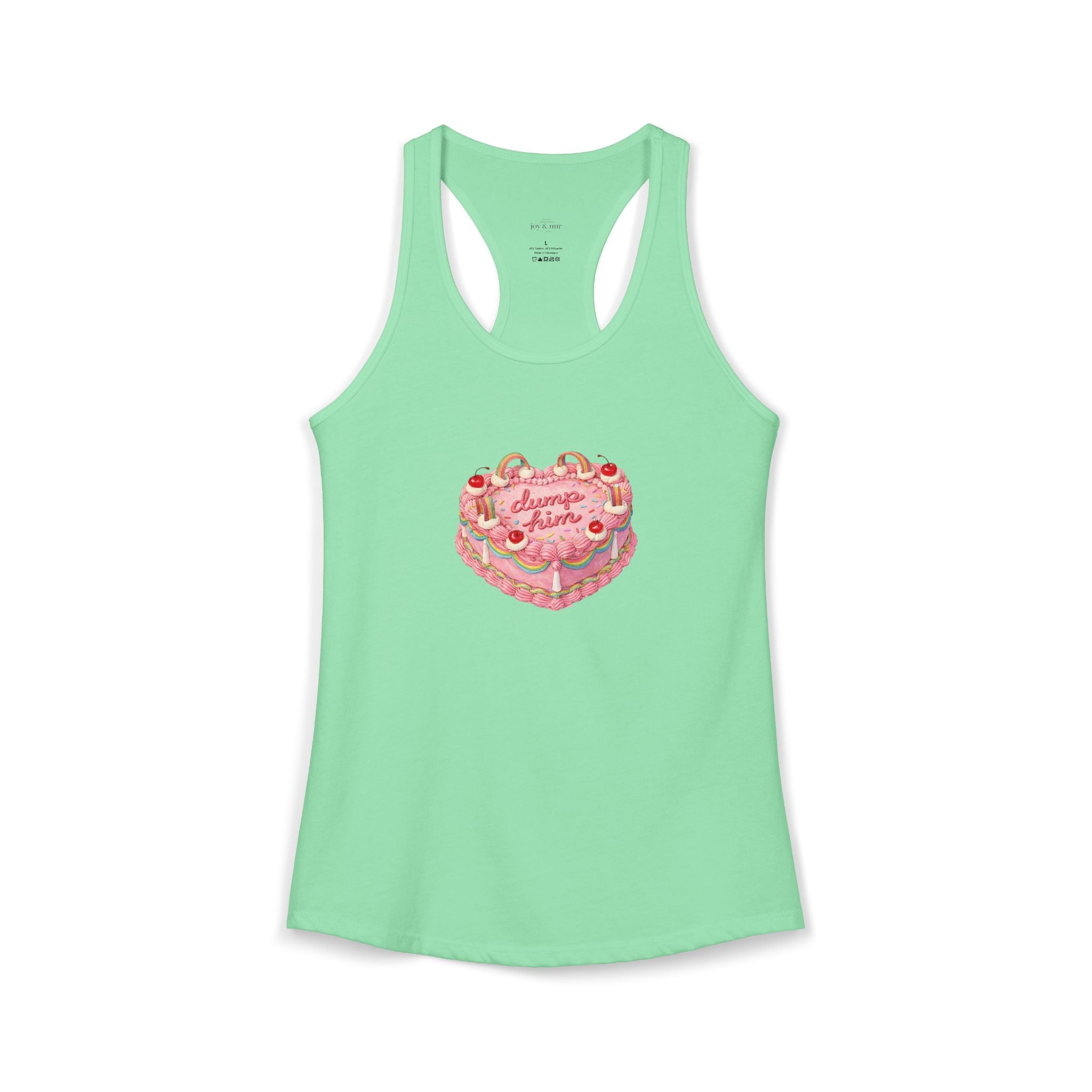 Dump Him - Racerback Tank