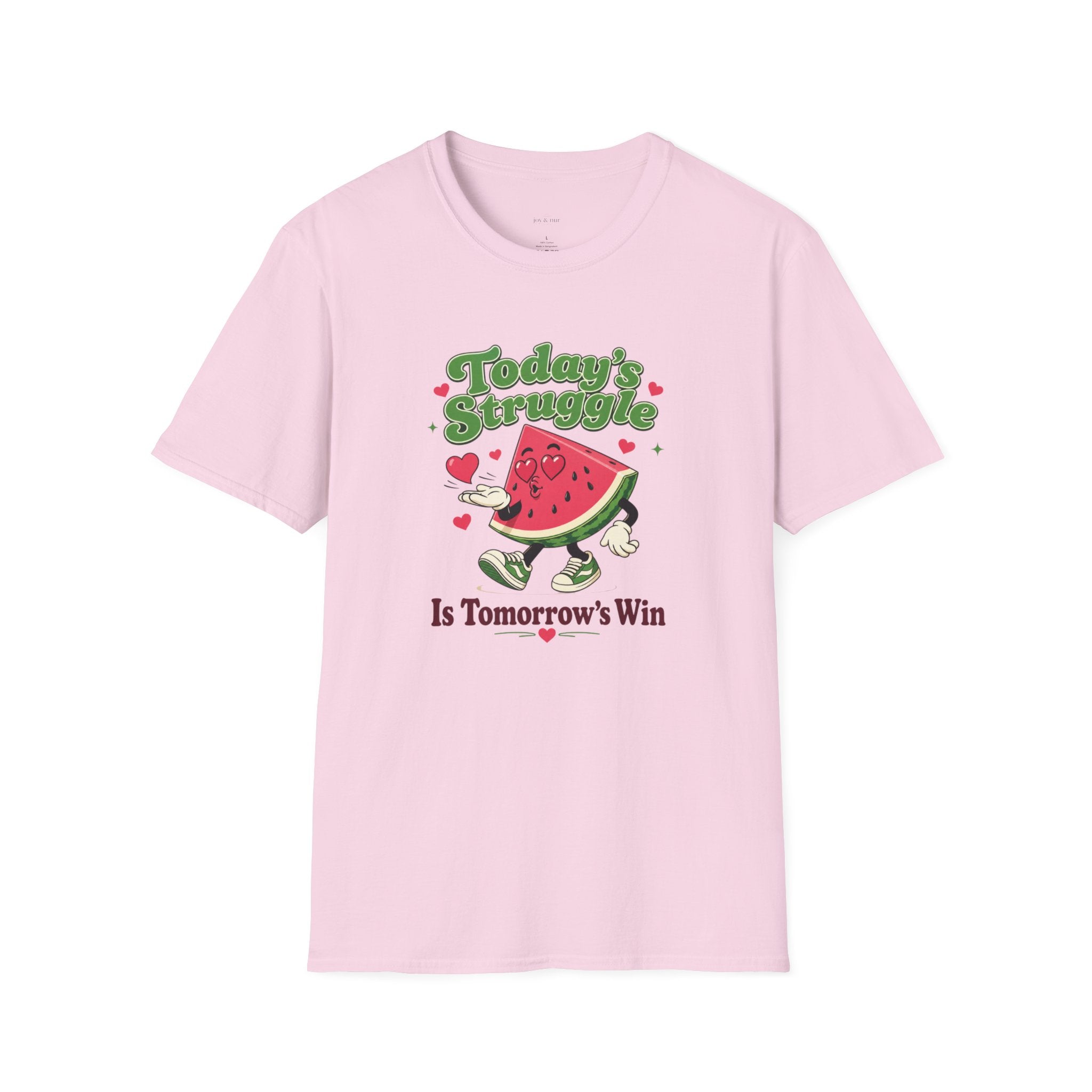 Today's Struggle Is Tomorrow's Win - Watermelon Graphic Tee