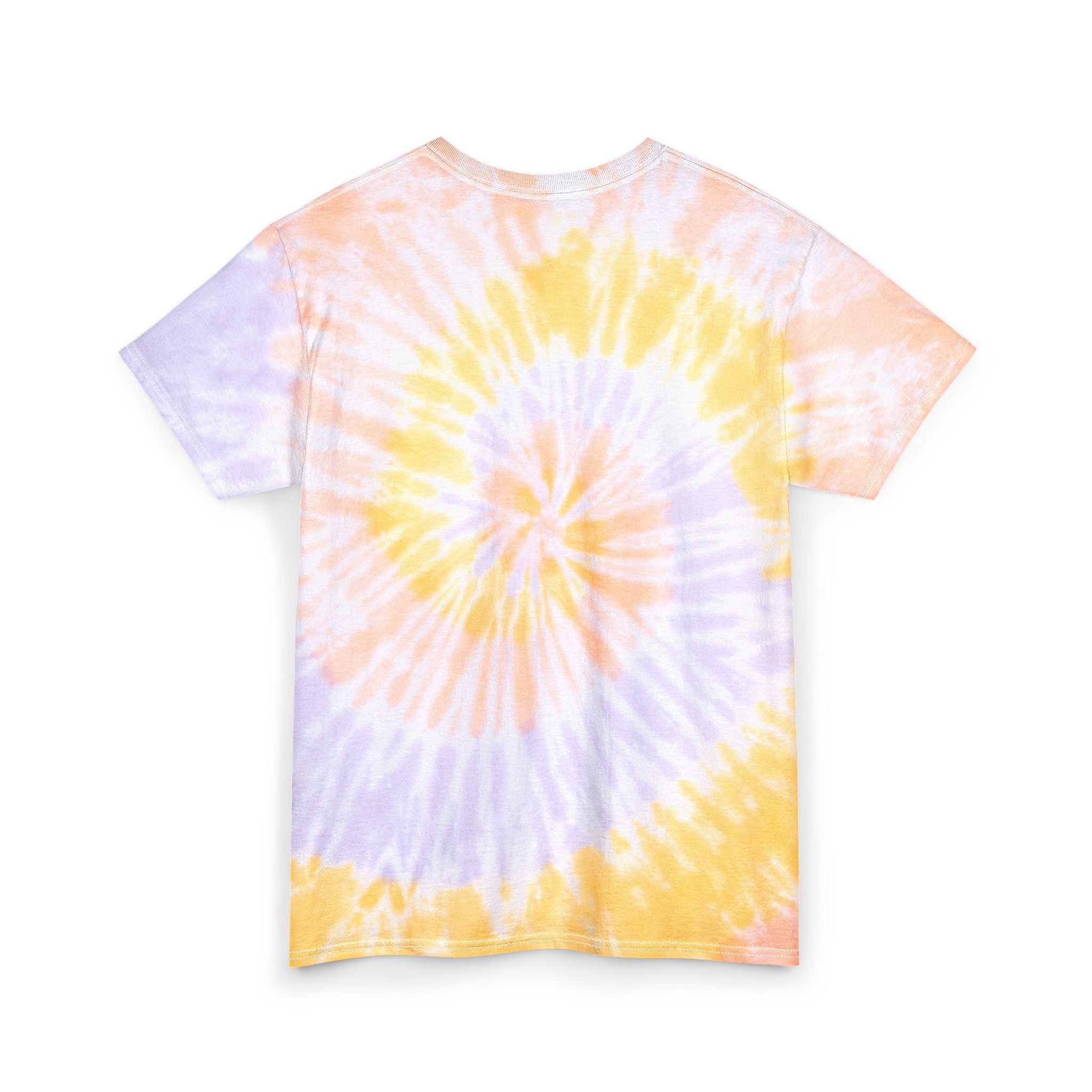 Iced Coffee & Sunshine Tie Dye Cotton Tee