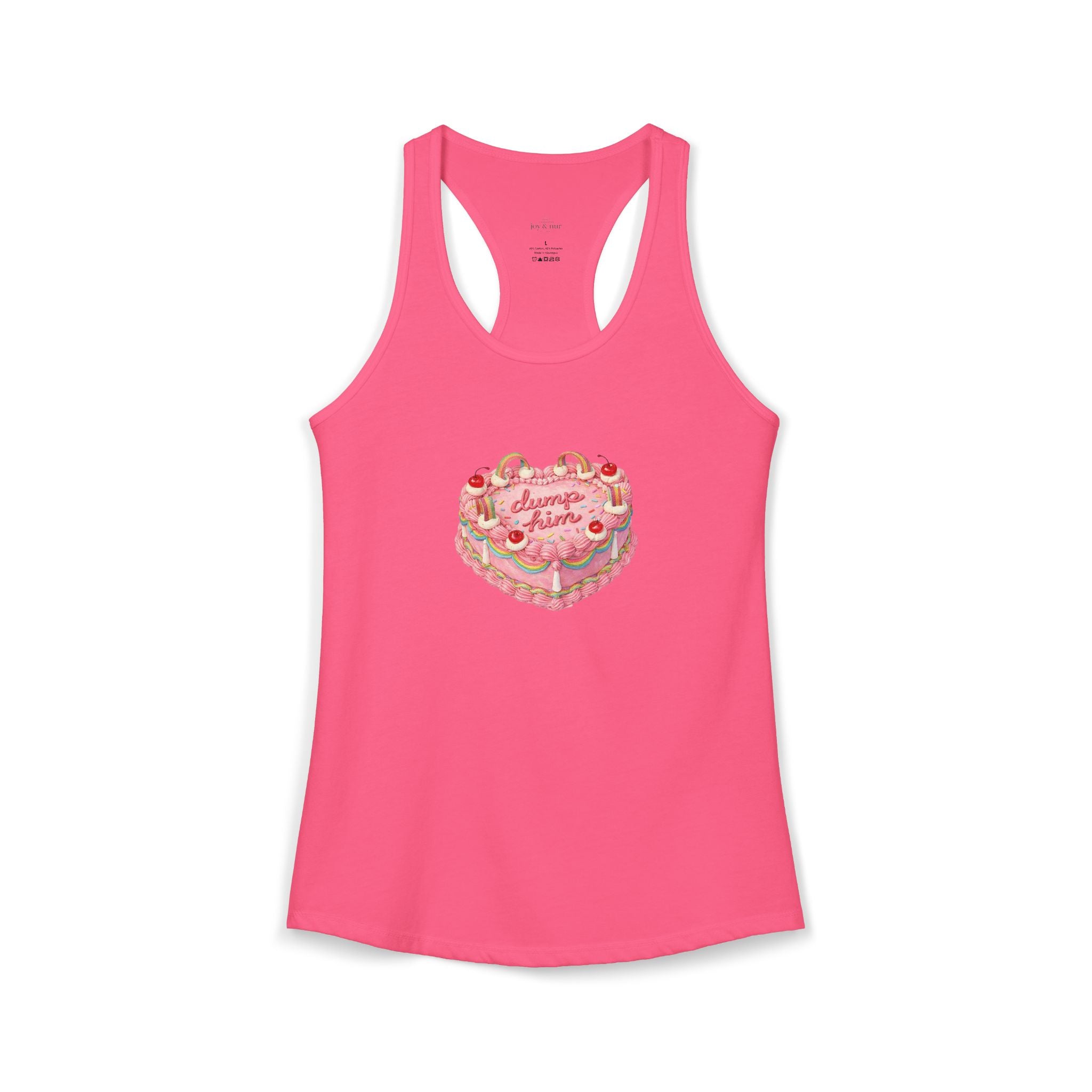 Dump Him - Racerback Tank