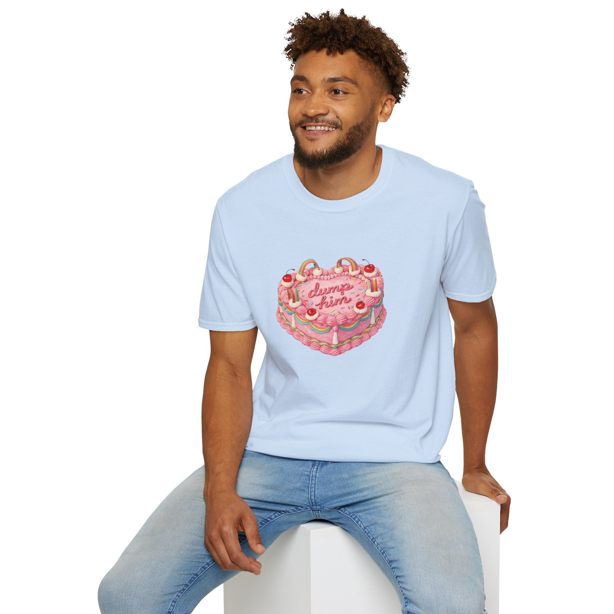 Dump Him Vintage Cake - Tee