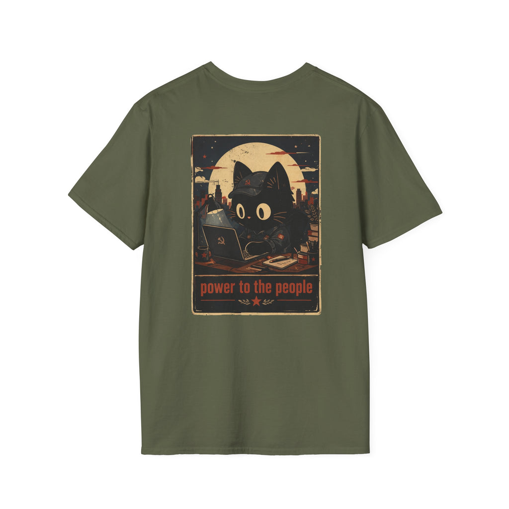 Power to the People – Front & Back Graphic Tee