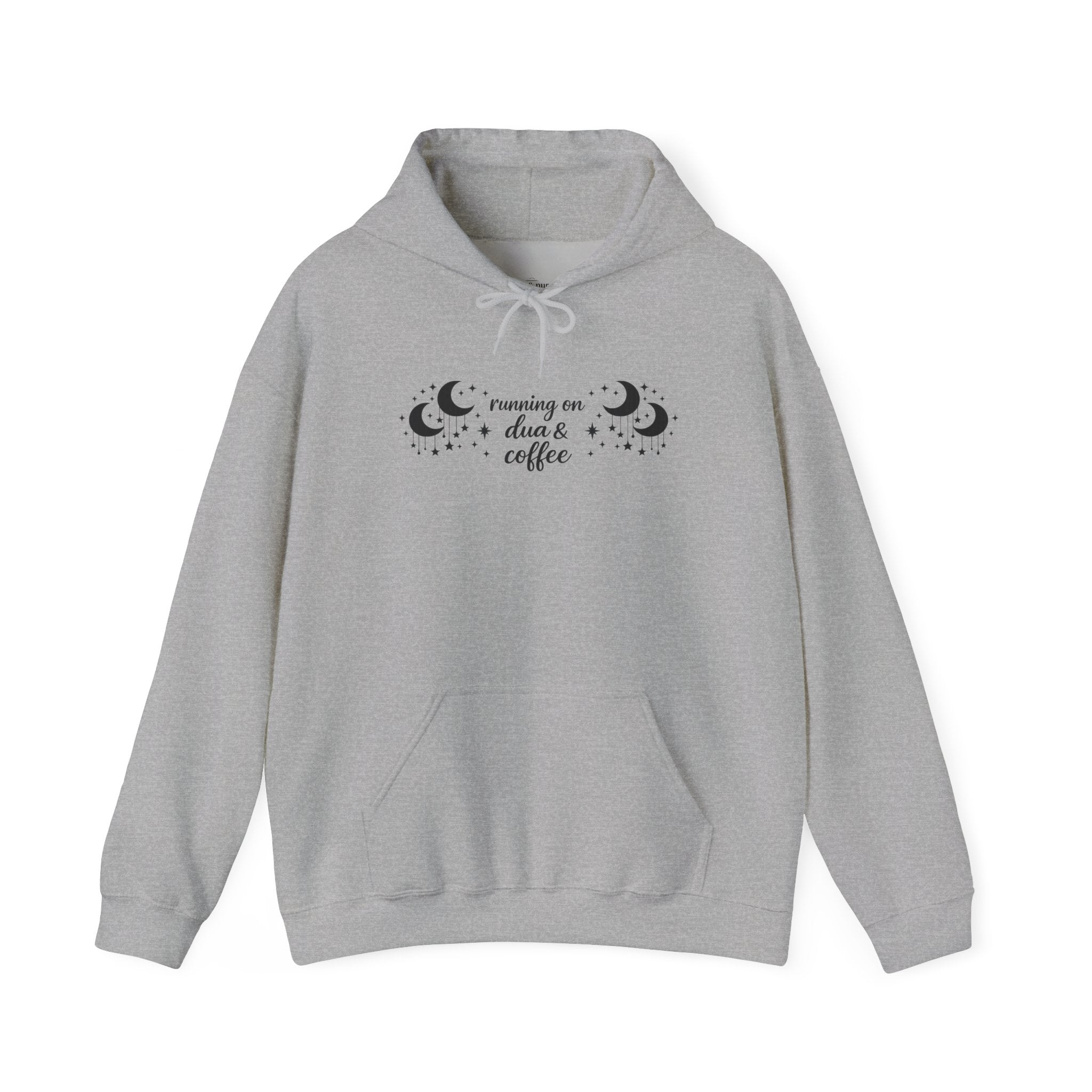 Running on Dua & Coffee - Hooded Sweatshirt