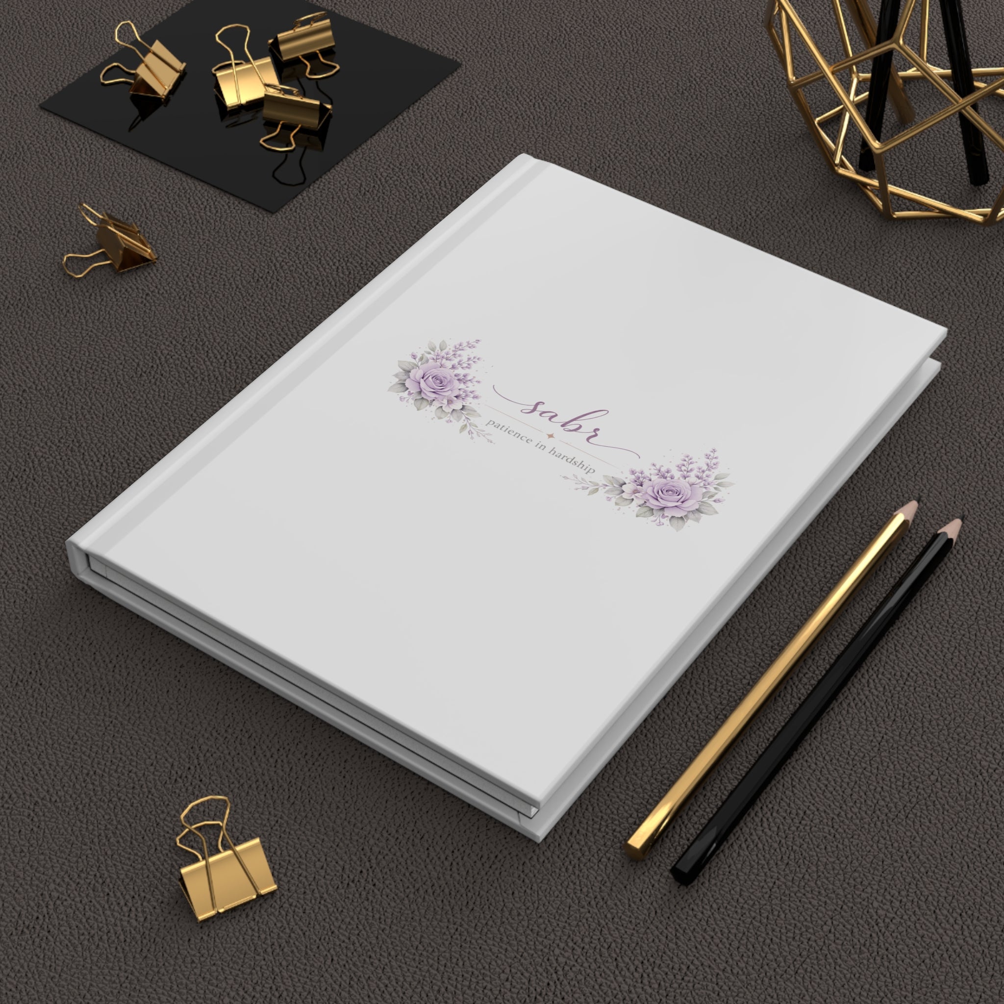 Sabr "Patience in Hardship"  - Hardcover Journal Matte