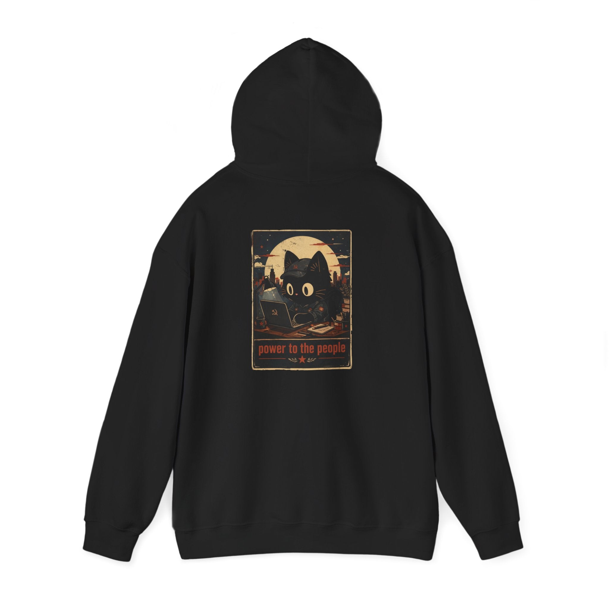 Power to the People – Front & Back Graphic Hoodie