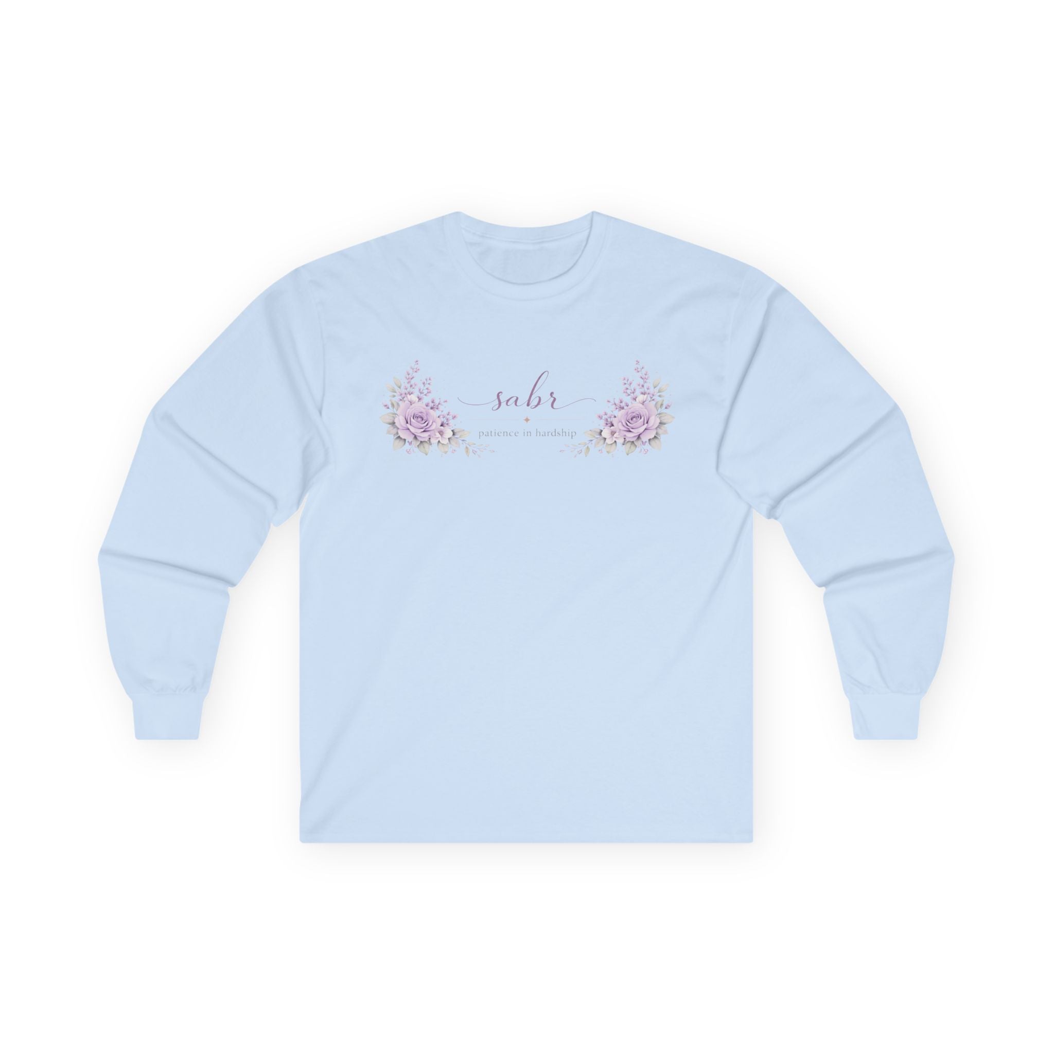 Sabr "Patience in Hardship" - Cotton Long Sleeve Tee