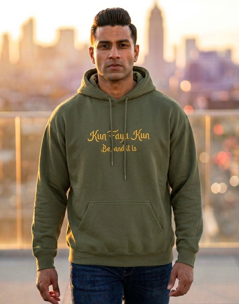 Kun Faya Kun — Embroidered Hoodie