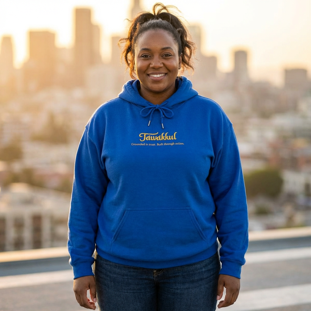 Tawakkul — Embroidered Hooded Sweatshirt