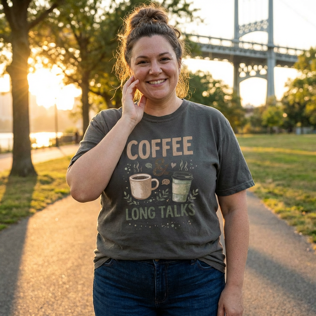 Coffee & Long Talks - Tee