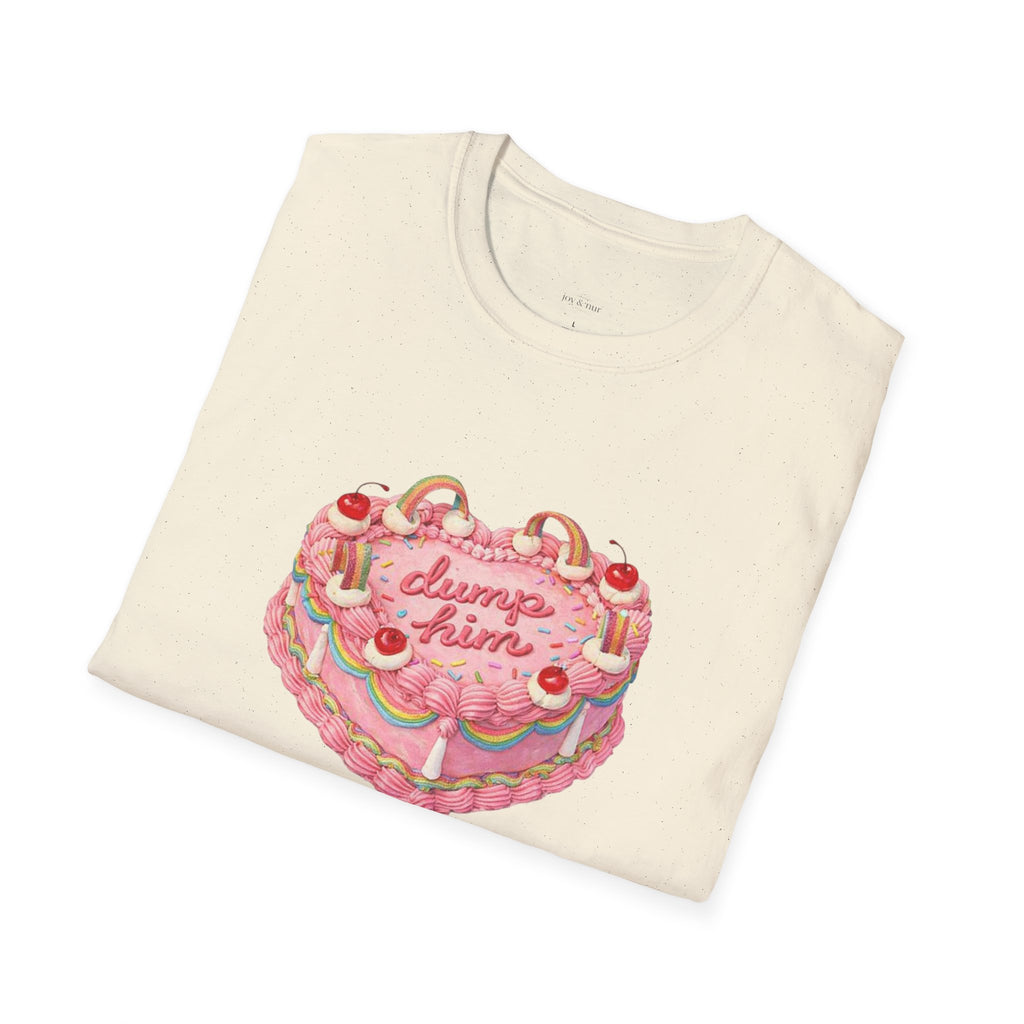 Dump Him Vintage Cake - Tee