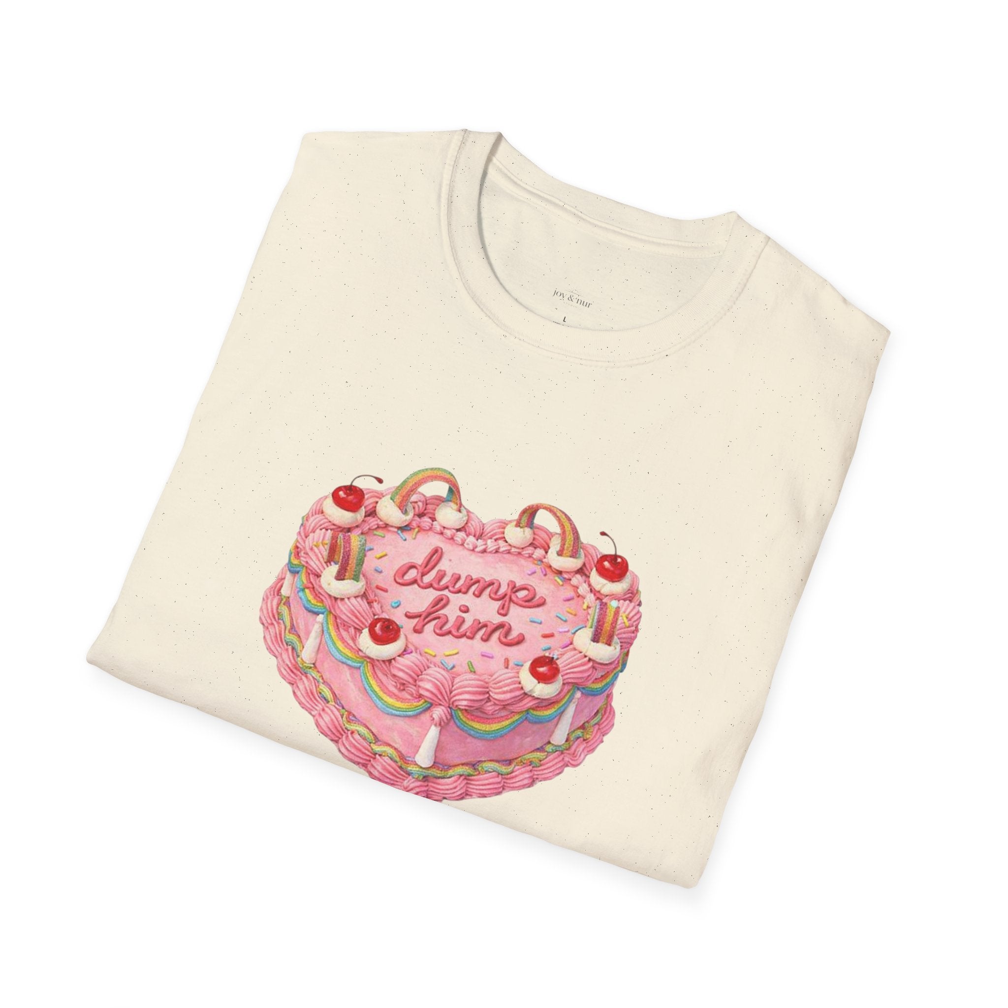 Dump Him Vintage Cake - Tee