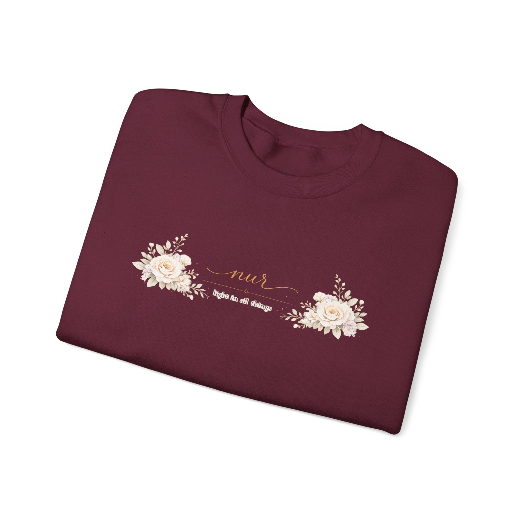 Nur "Light in Everything" - Crewneck Sweatshirt
