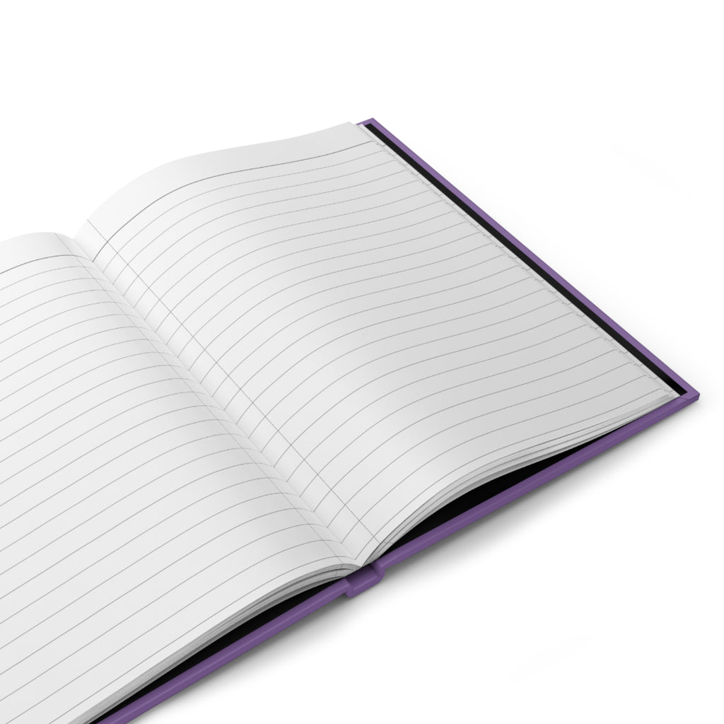 Sakina "Divine Serenity" - Purple Hardcover Journal Matte